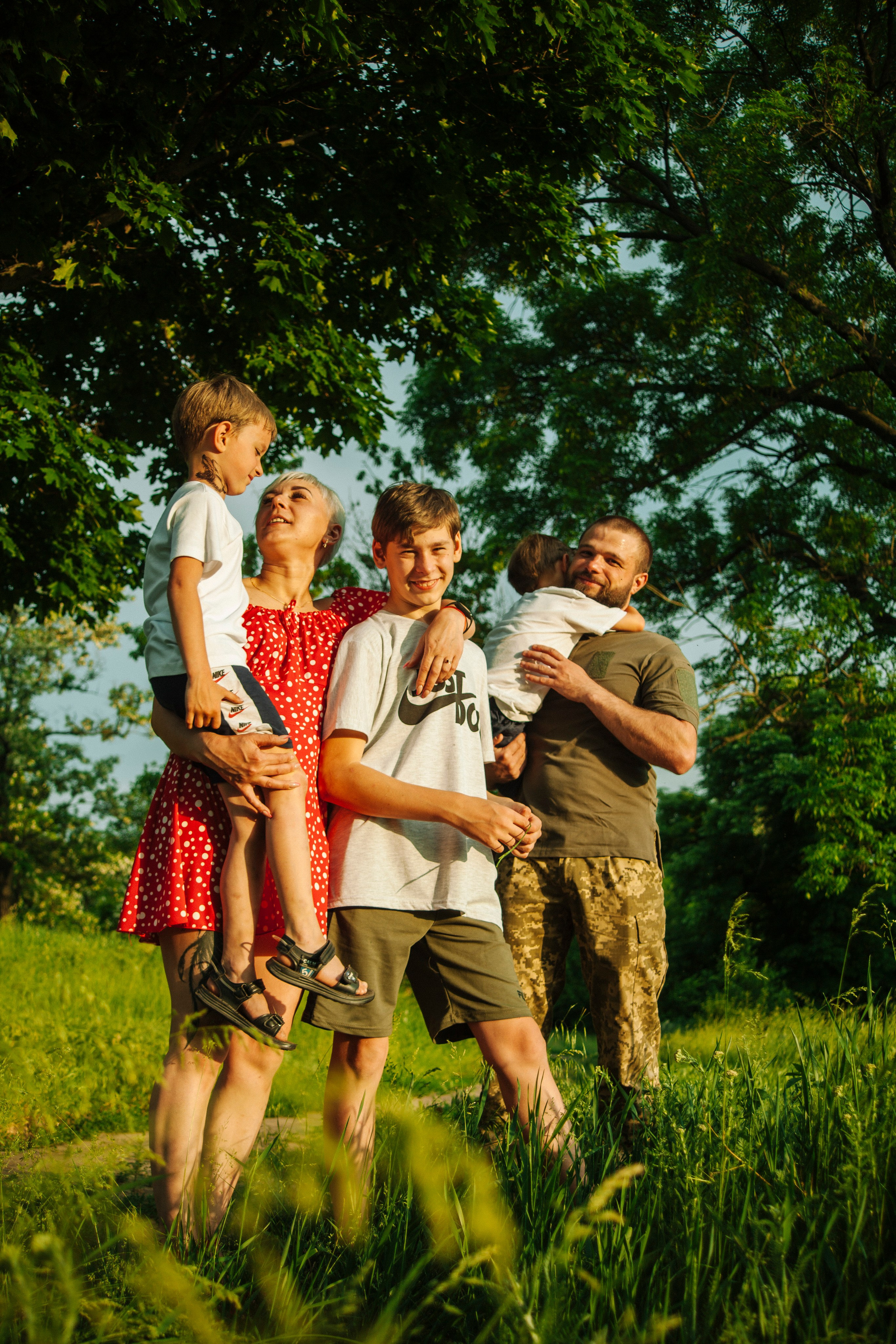 Family story. Ph. Olena Vin