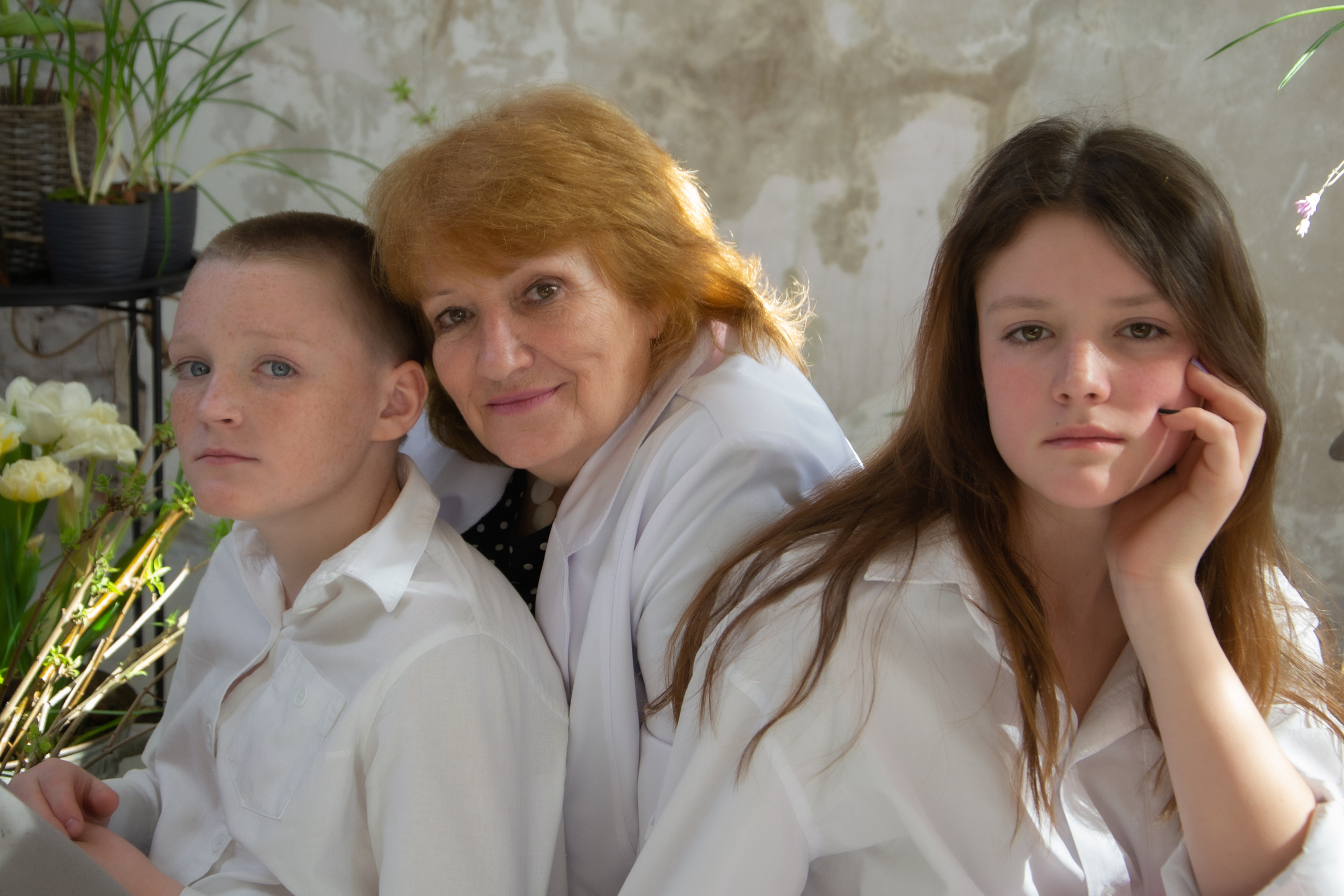 Stepanovs (bright studio). My name is Irina I am a family and portrait photographer