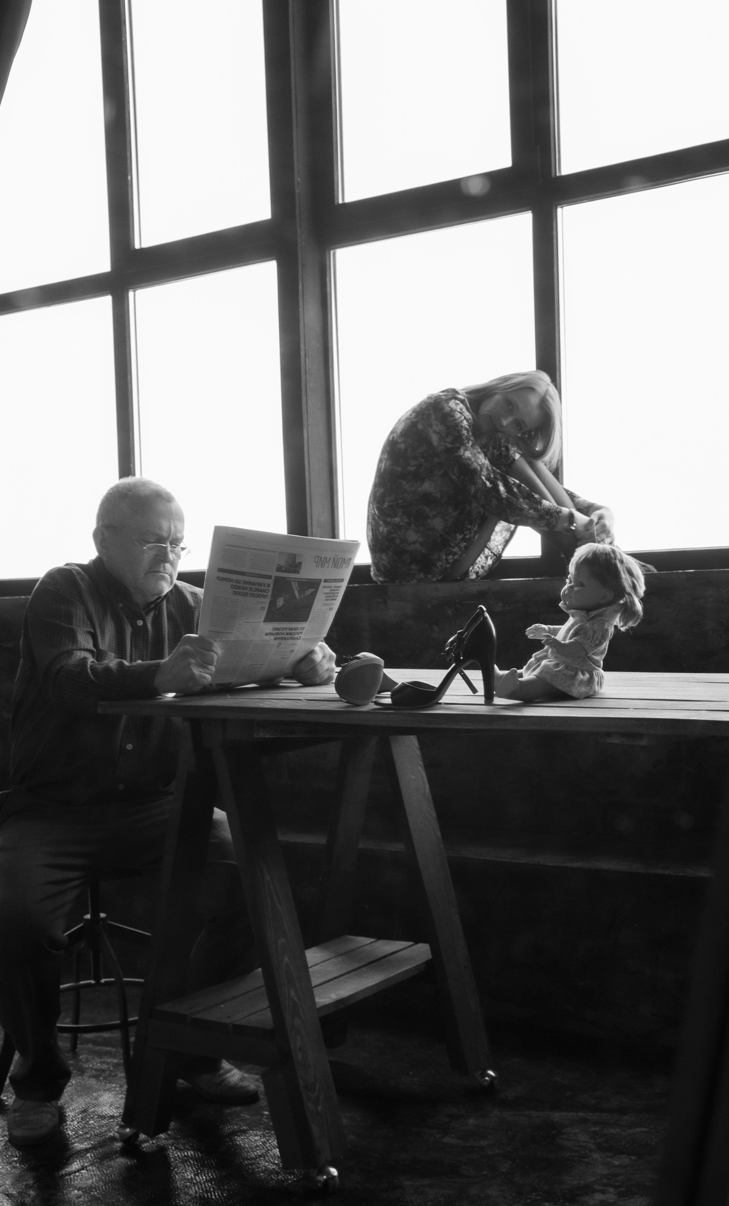 Dad & daughter. My name is Irina I am a family and portrait photographer