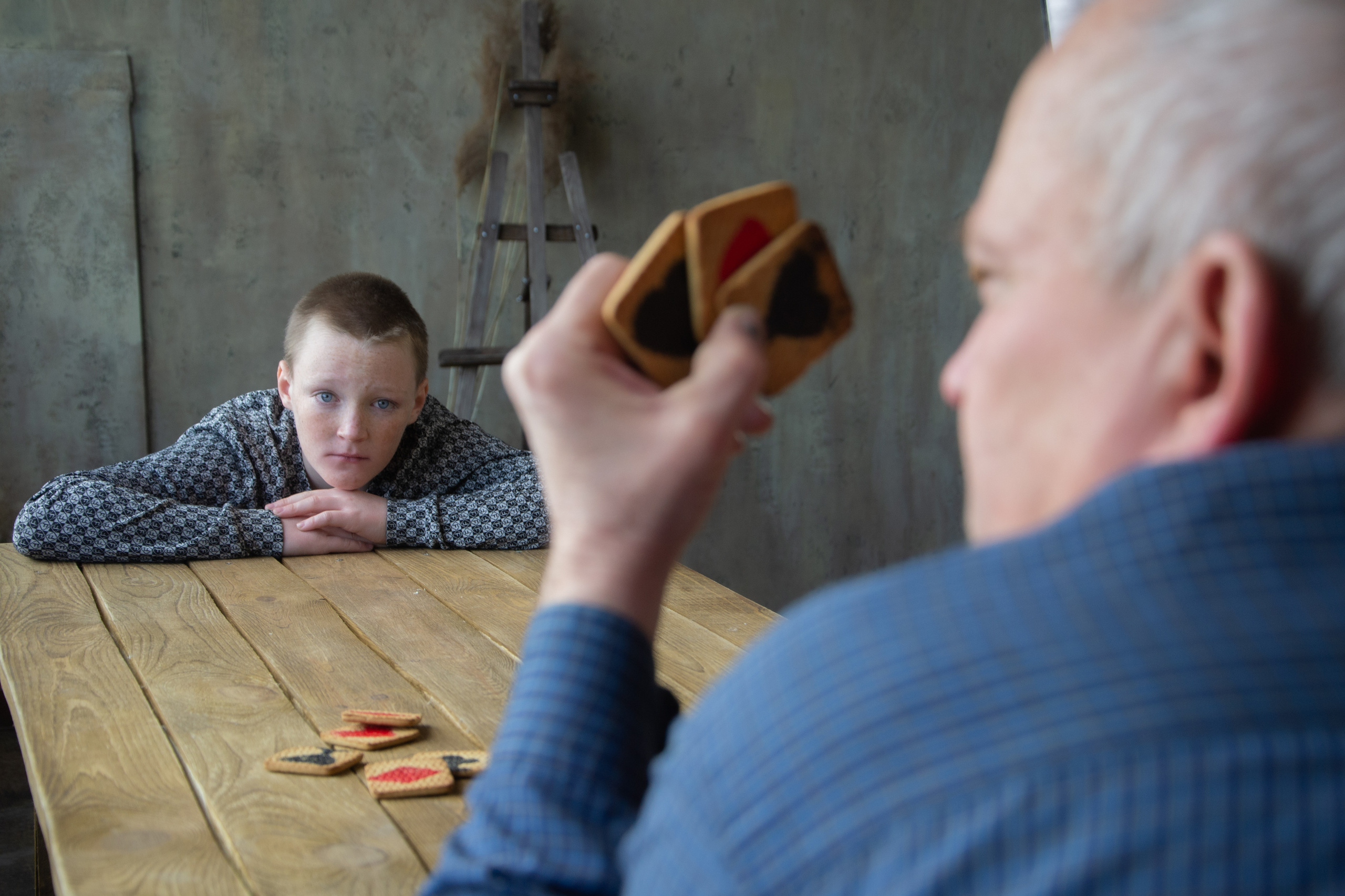 Grandfather & Grandson. My name is Irina I am a family and portrait photographer