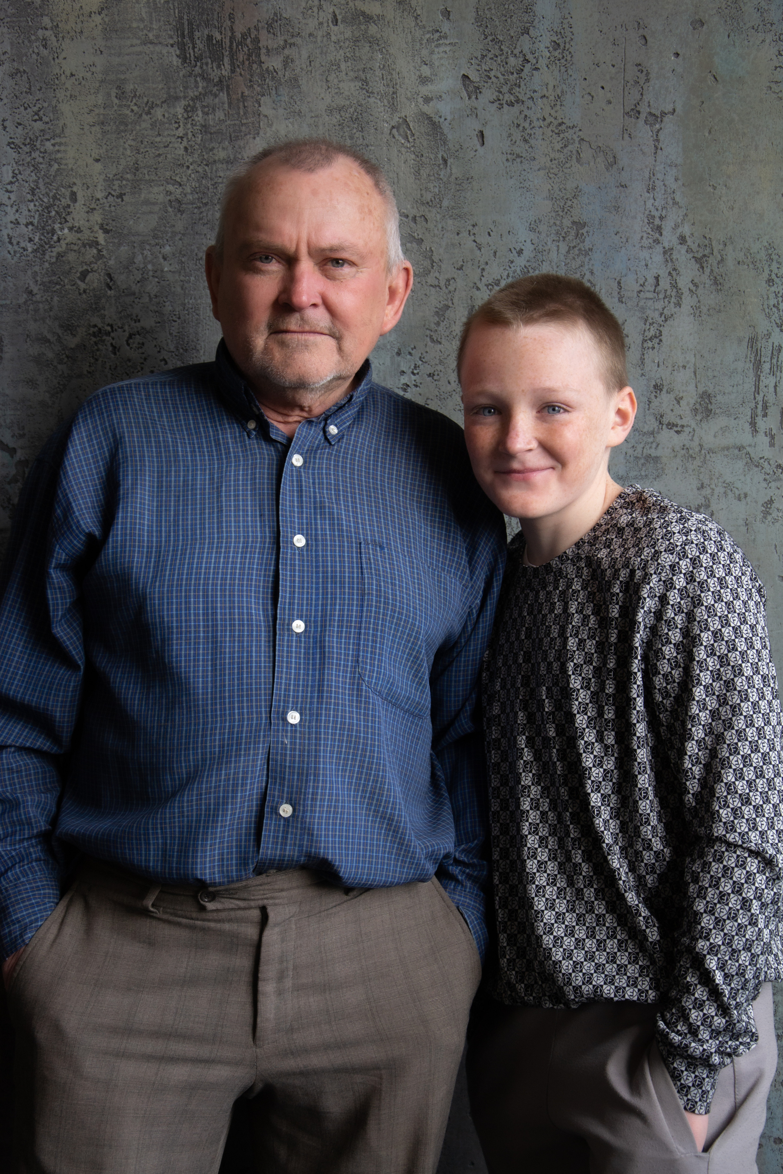 Grandfather & Grandson. My name is Irina I am a family and portrait photographer