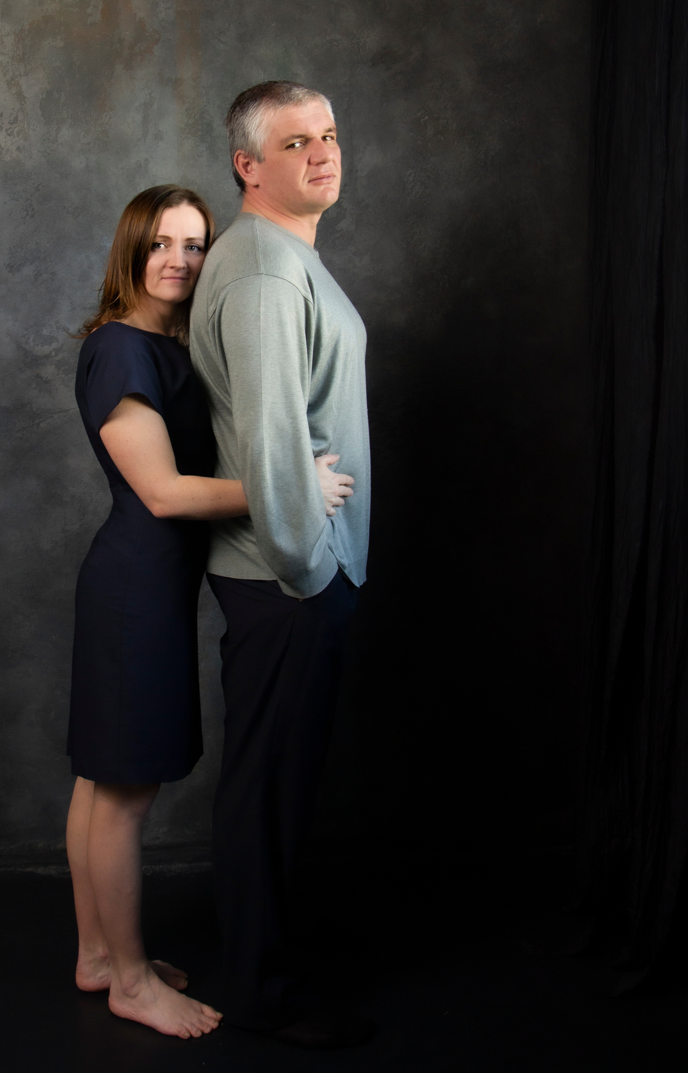 Stepanovs (dark studio). My name is Irina I am a family and portrait photographer