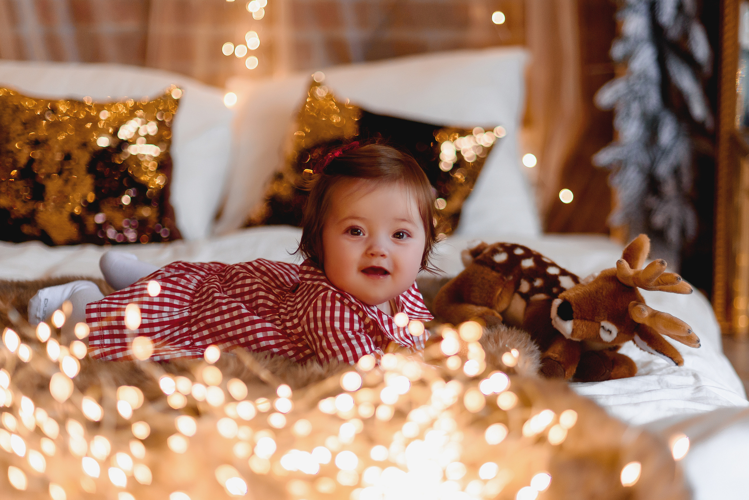 Christmas in studio. Wedding and family photographer