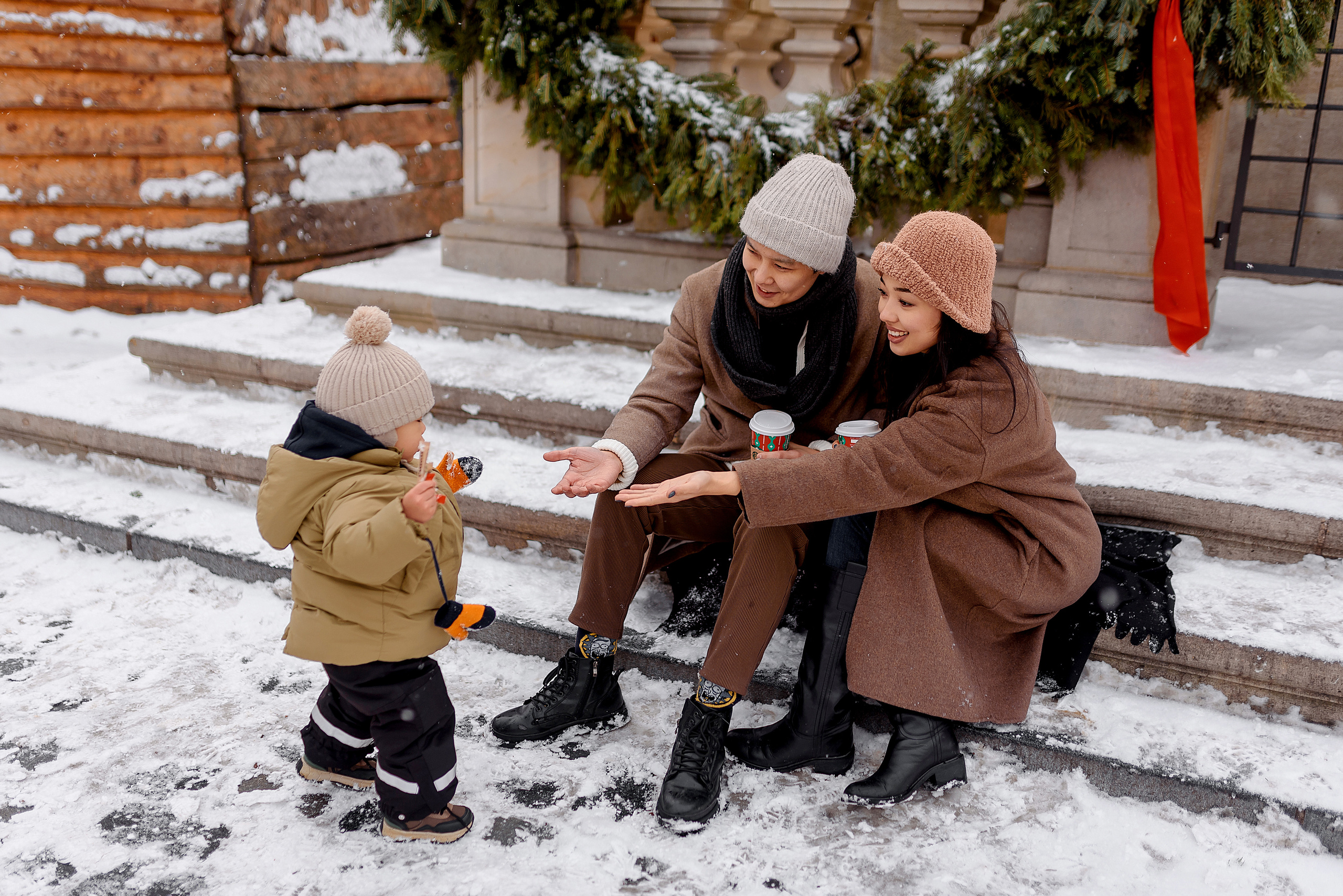 Christmas in Prague. Wedding and family photographer