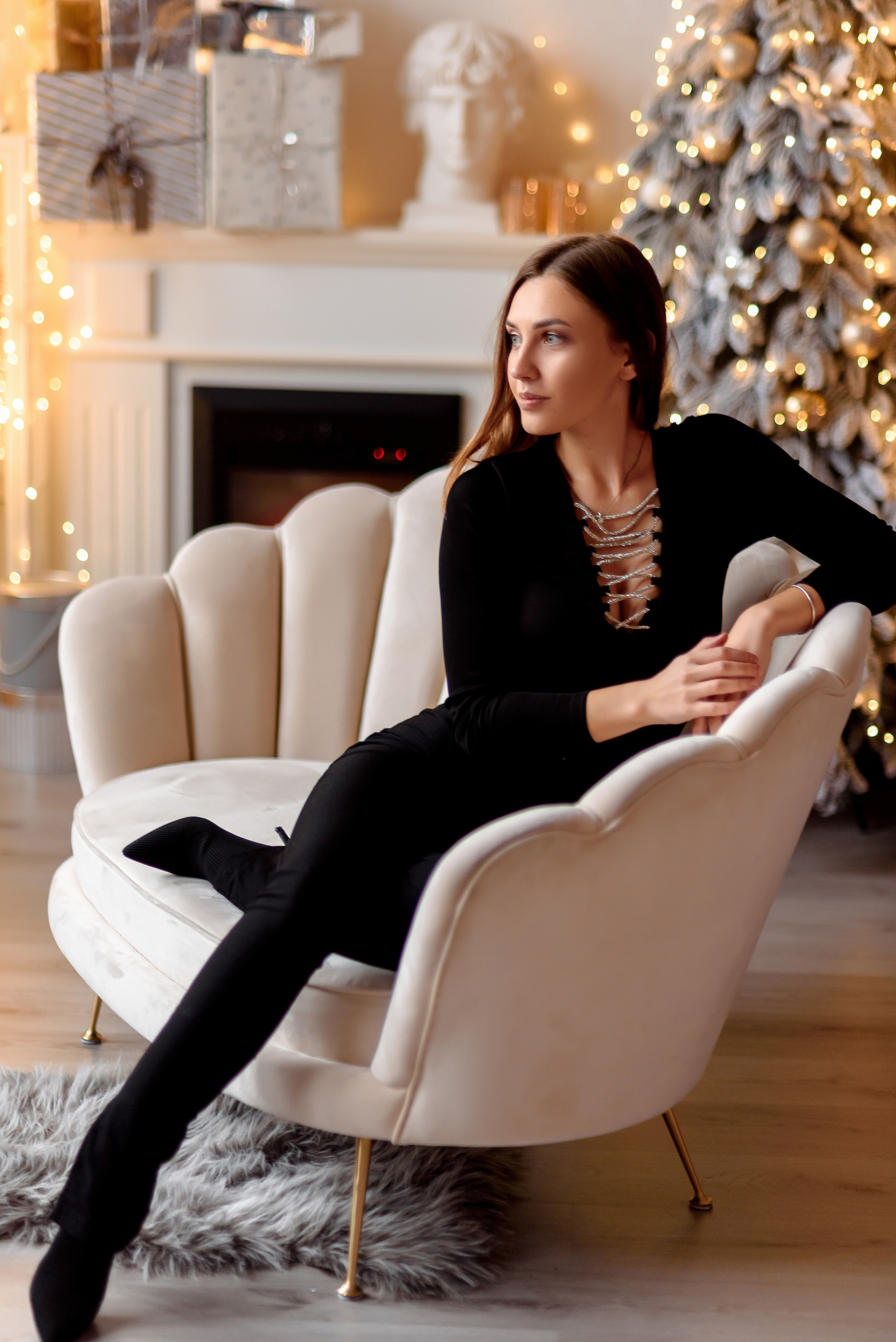 Christmas in studio. Wedding and family photographer