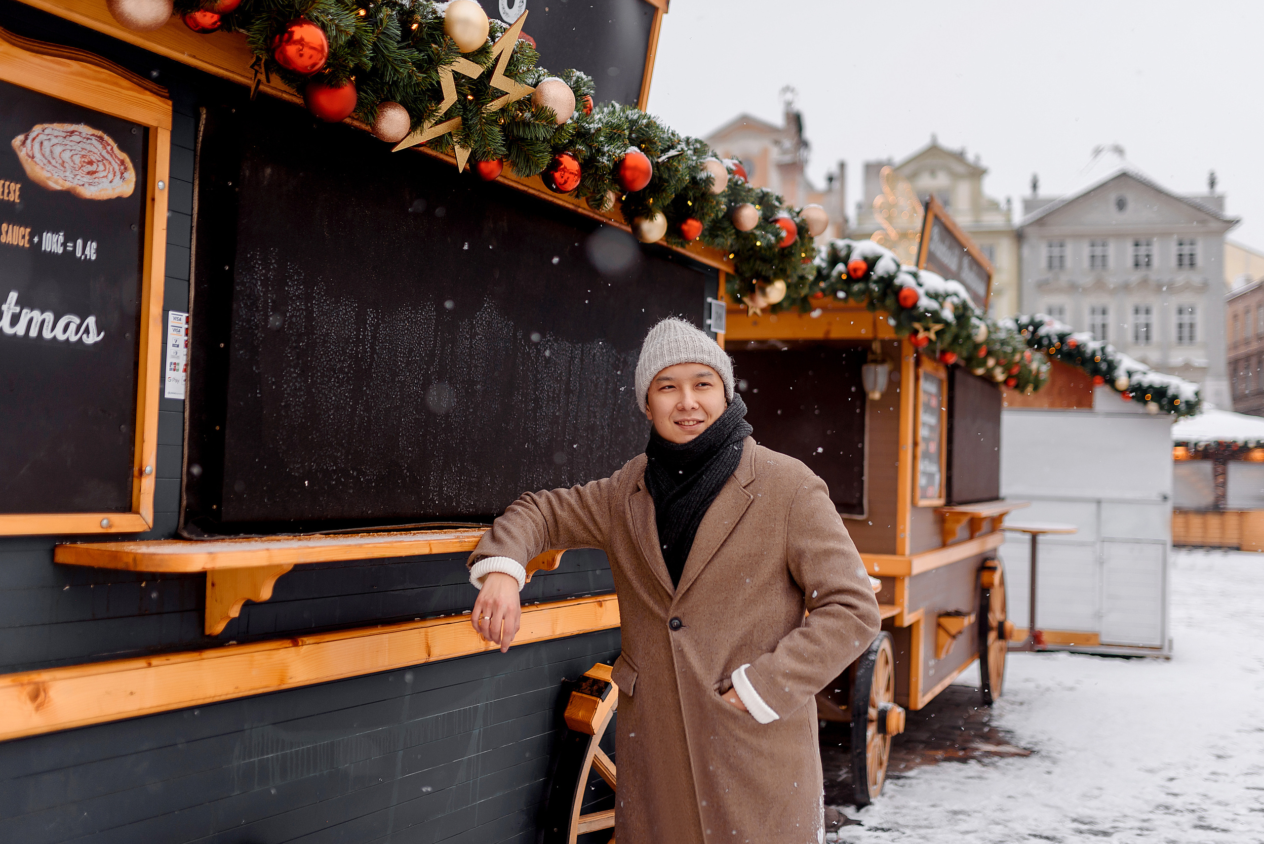 Christmas in Prague. Wedding and family photographer