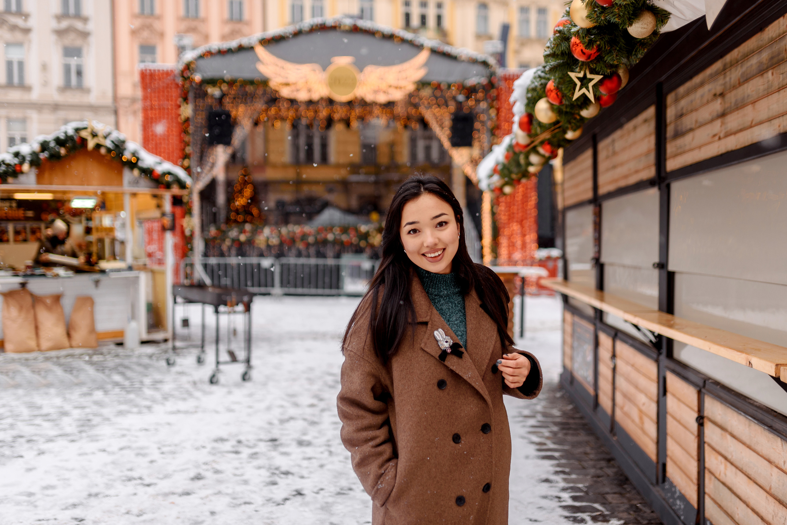 Christmas in Prague. Wedding and family photographer