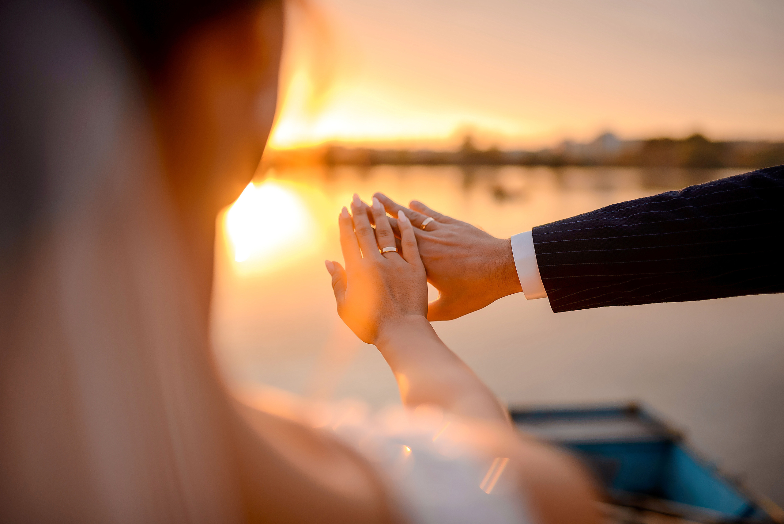 Закат на Лодочной станции, Панське село. Wedding and family photographer