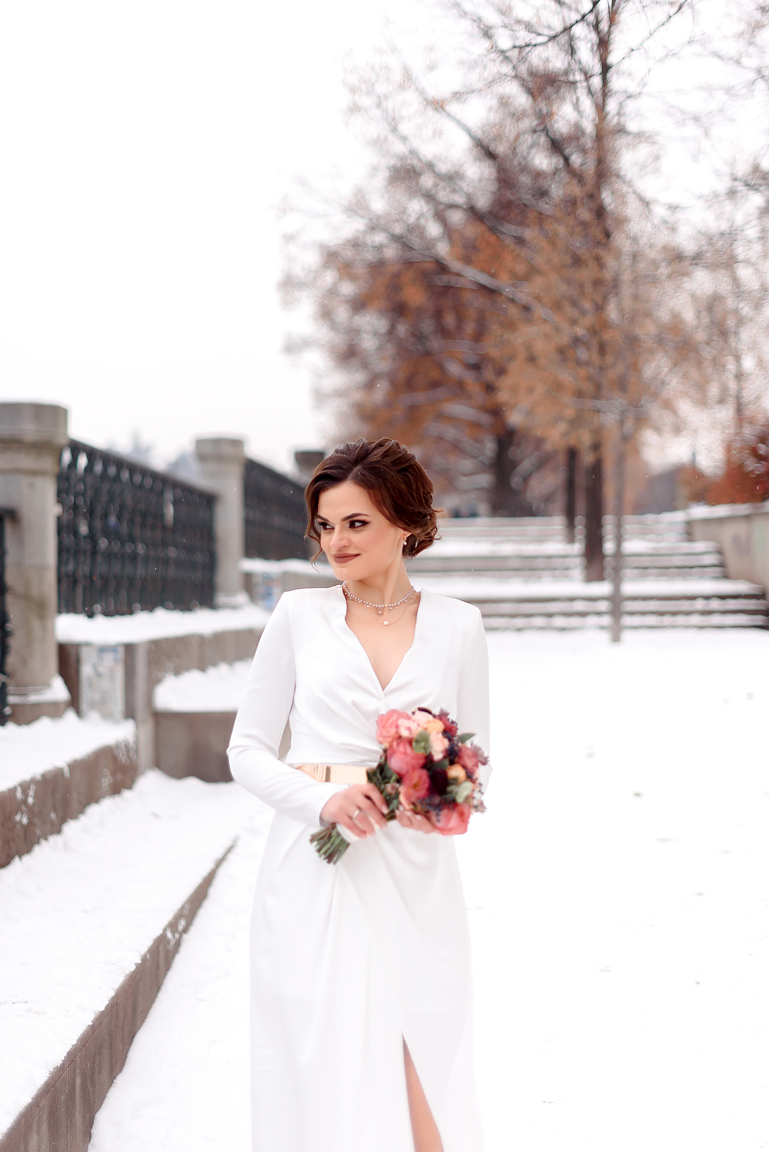 Зимняя свадьба в Праге. Wedding and family photographer