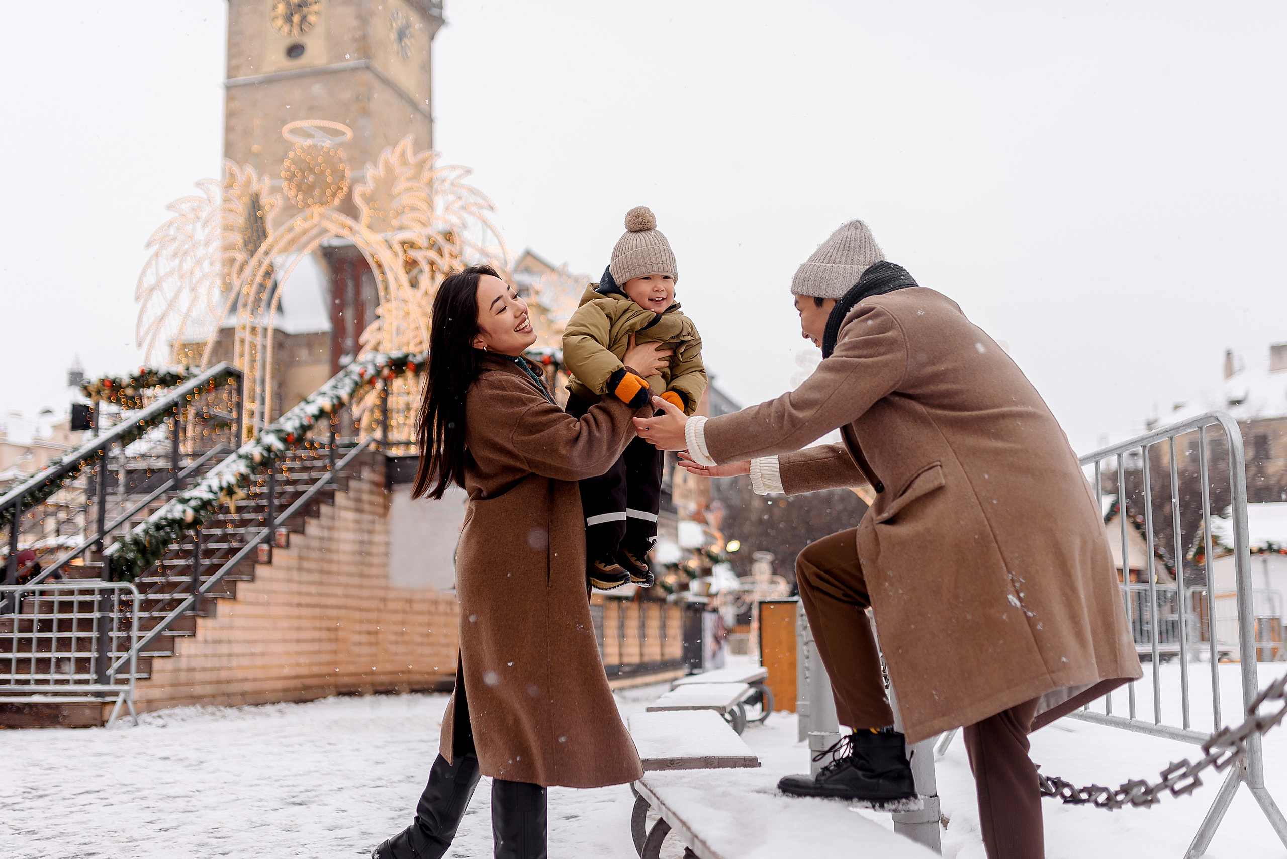 Christmas in Prague. Wedding and family photographer