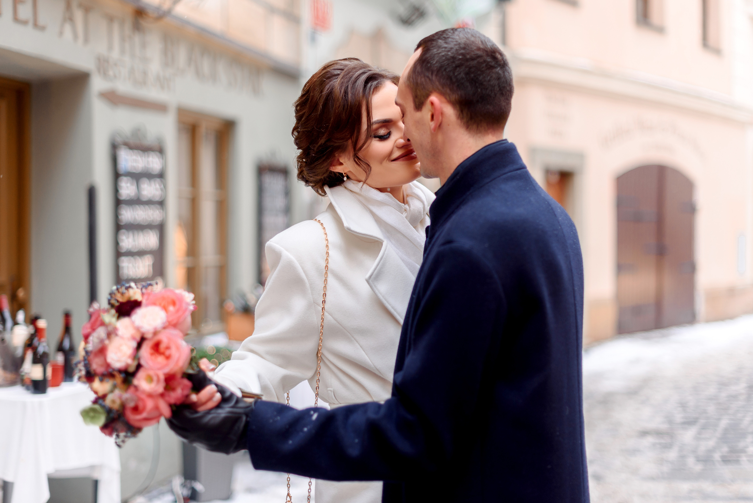 Зимняя свадьба в Праге. Wedding and family photographer