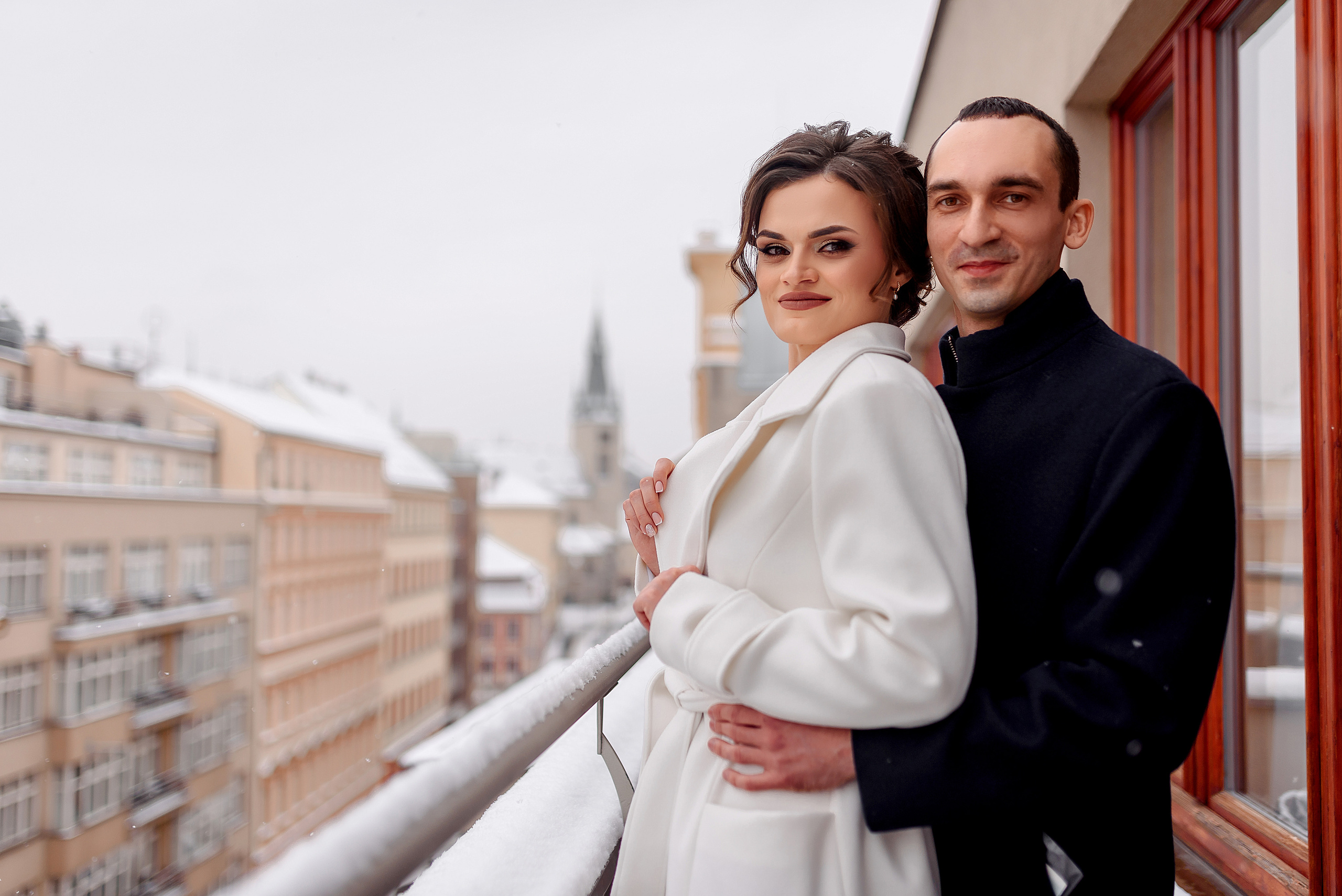 Зимняя свадьба в Праге. Wedding and family photographer