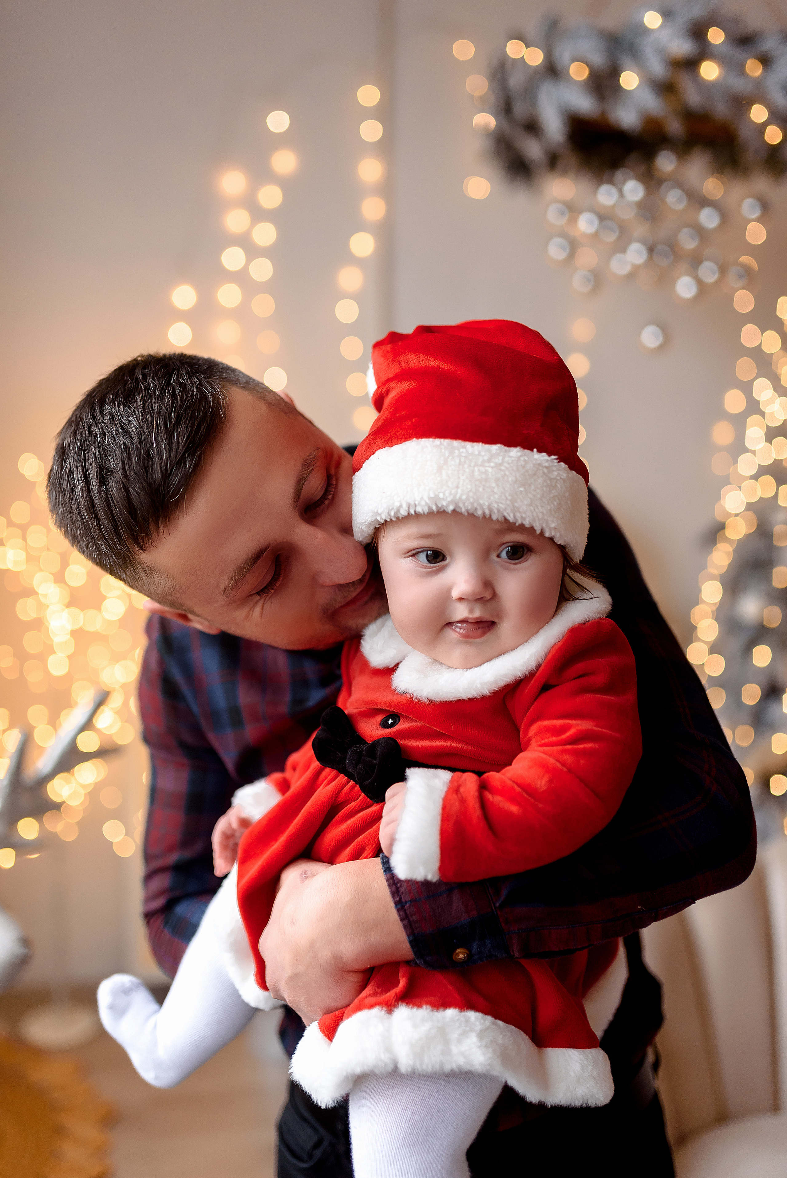 Christmas in studio. Wedding and family photographer