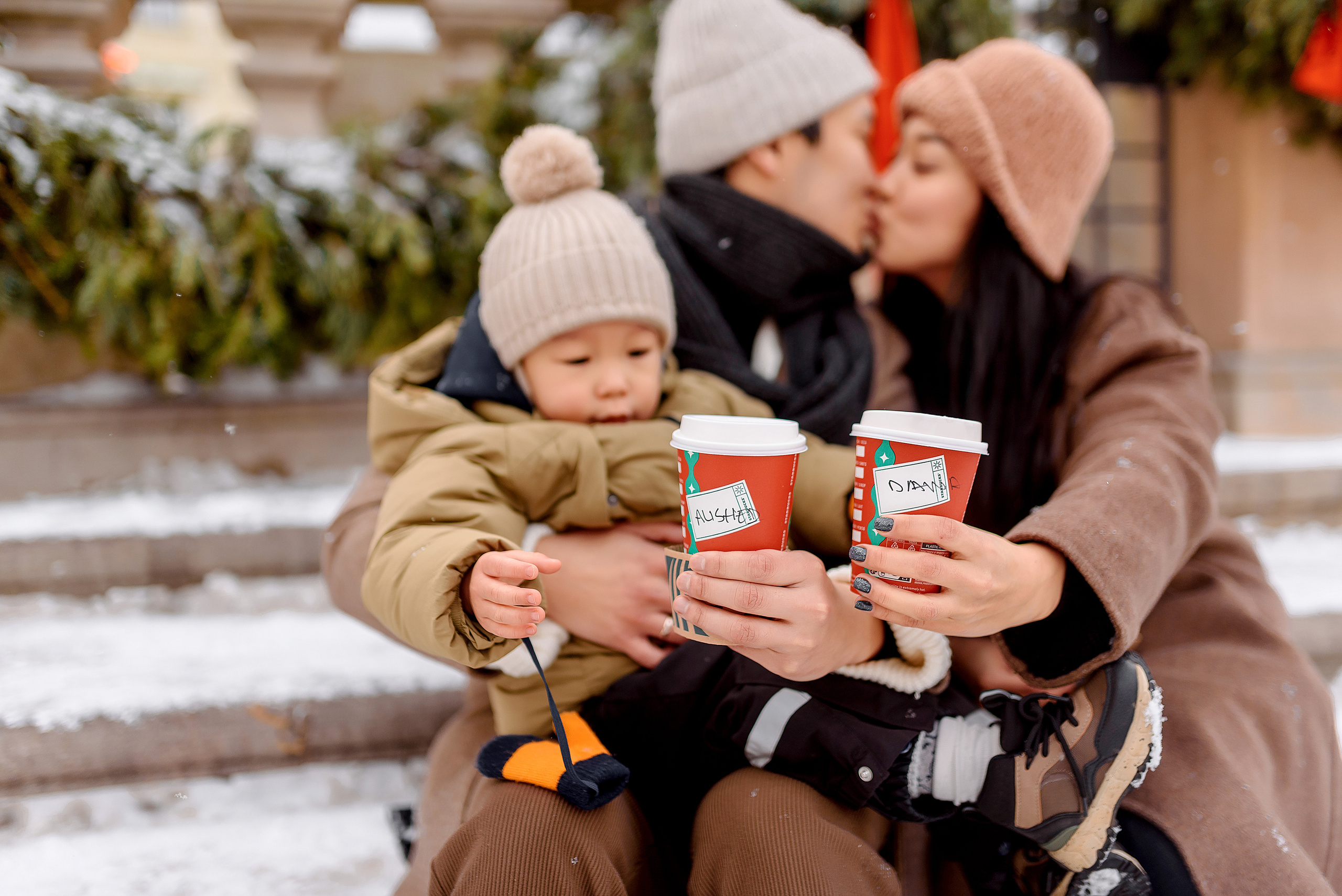 Christmas in Prague. Wedding and family photographer