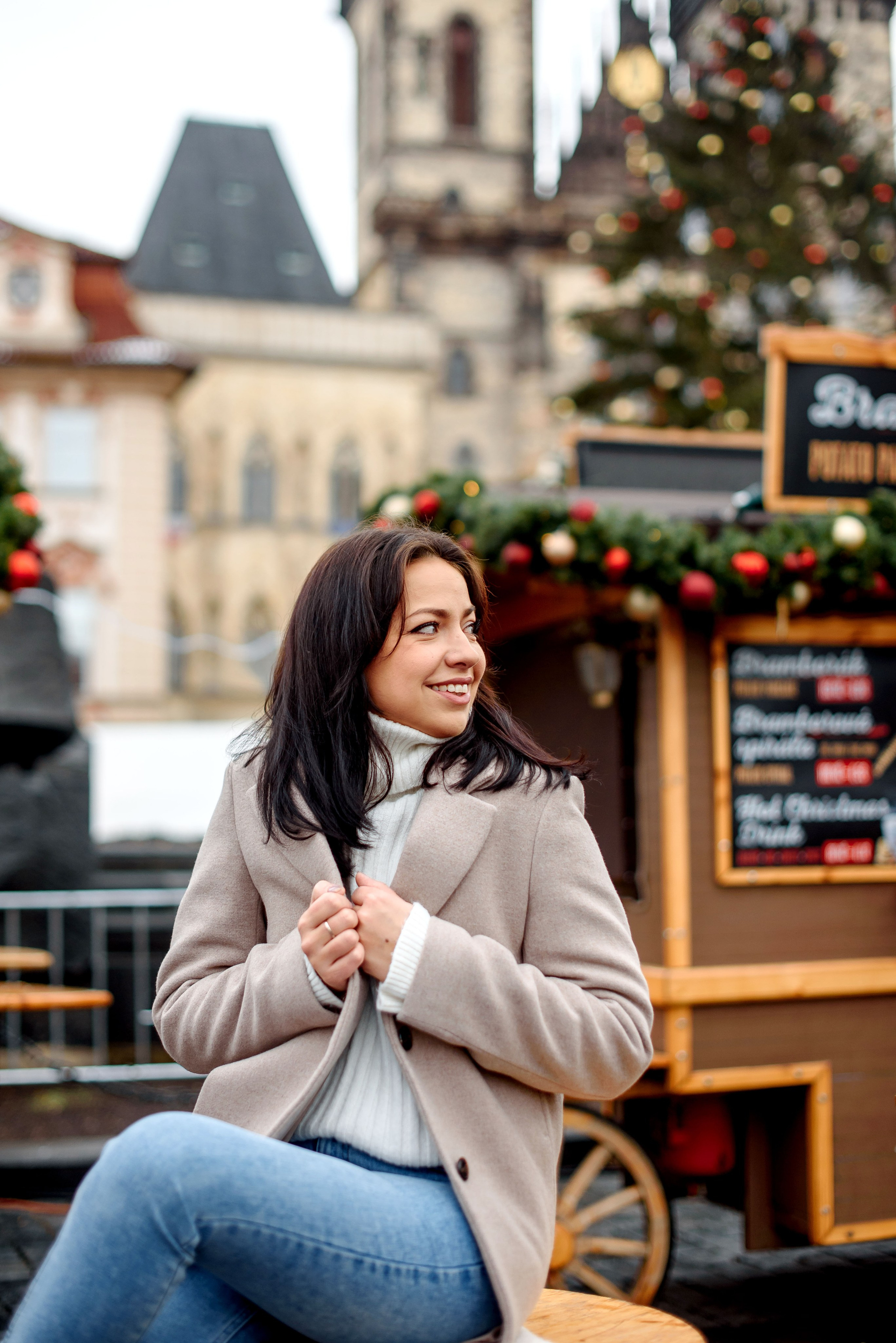 Christmas Prague 2024. Wedding and family photographer