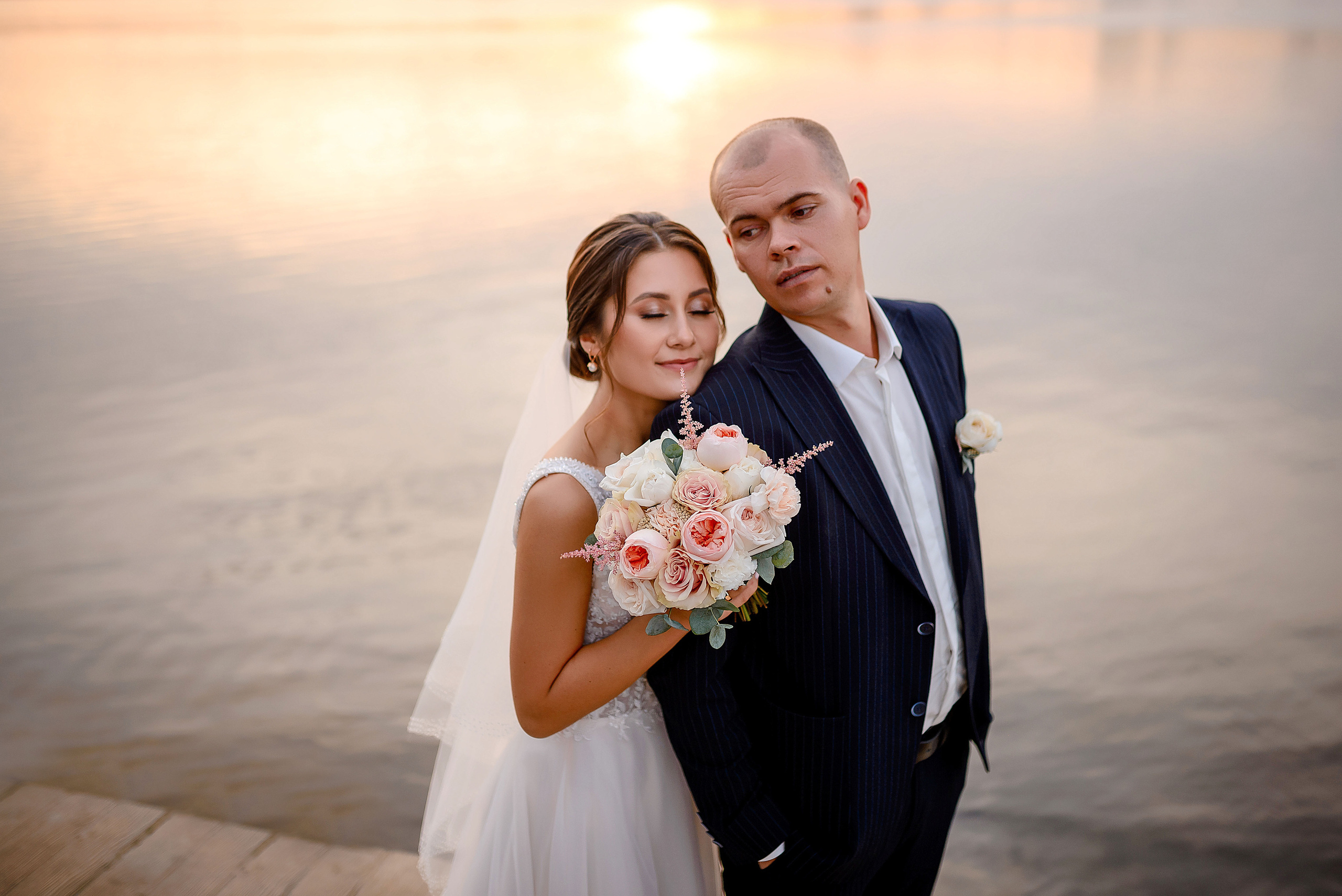 Закат на Лодочной станции, Панське село. Wedding and family photographer