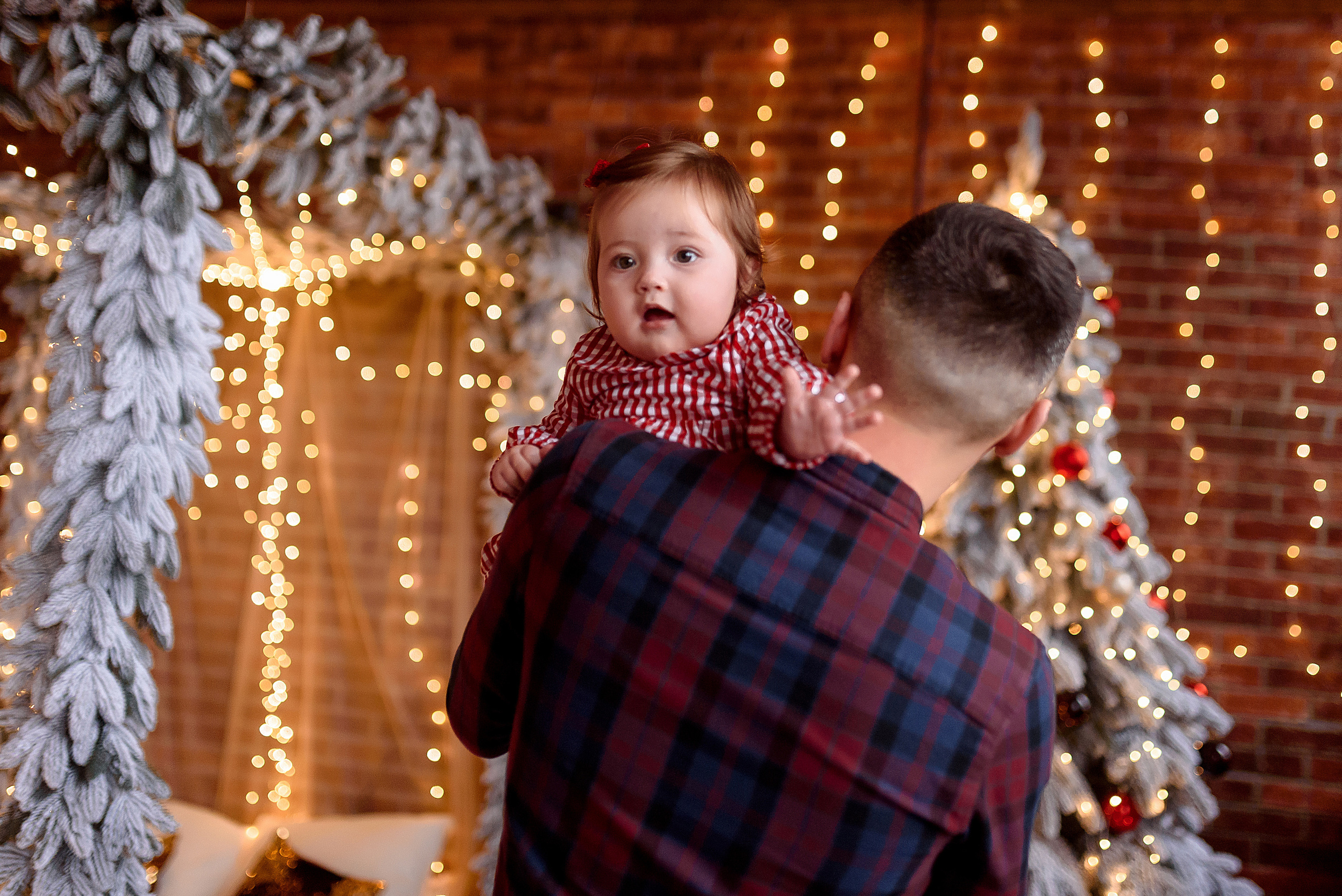 Christmas in studio. Wedding and family photographer