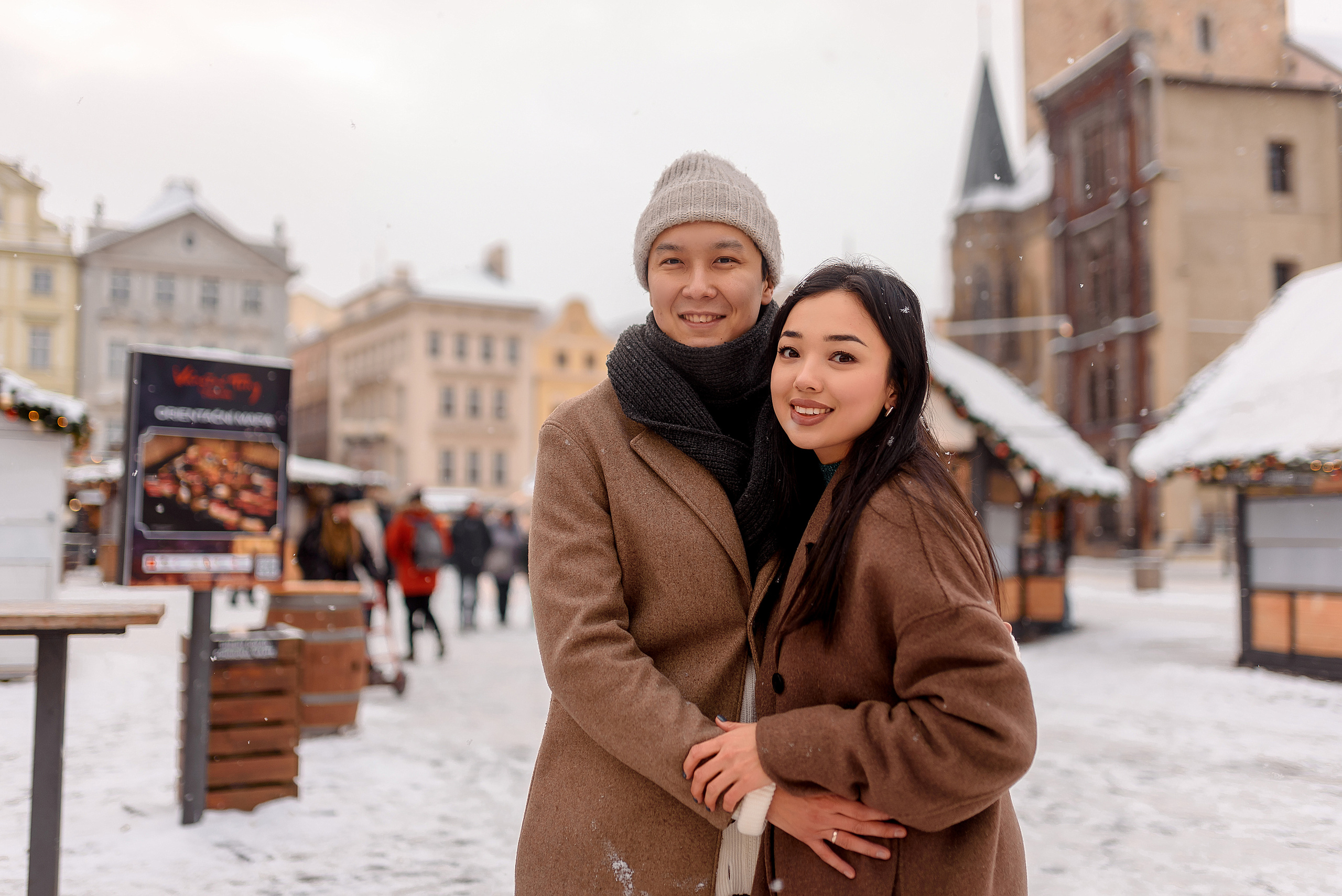 Christmas in Prague. Wedding and family photographer