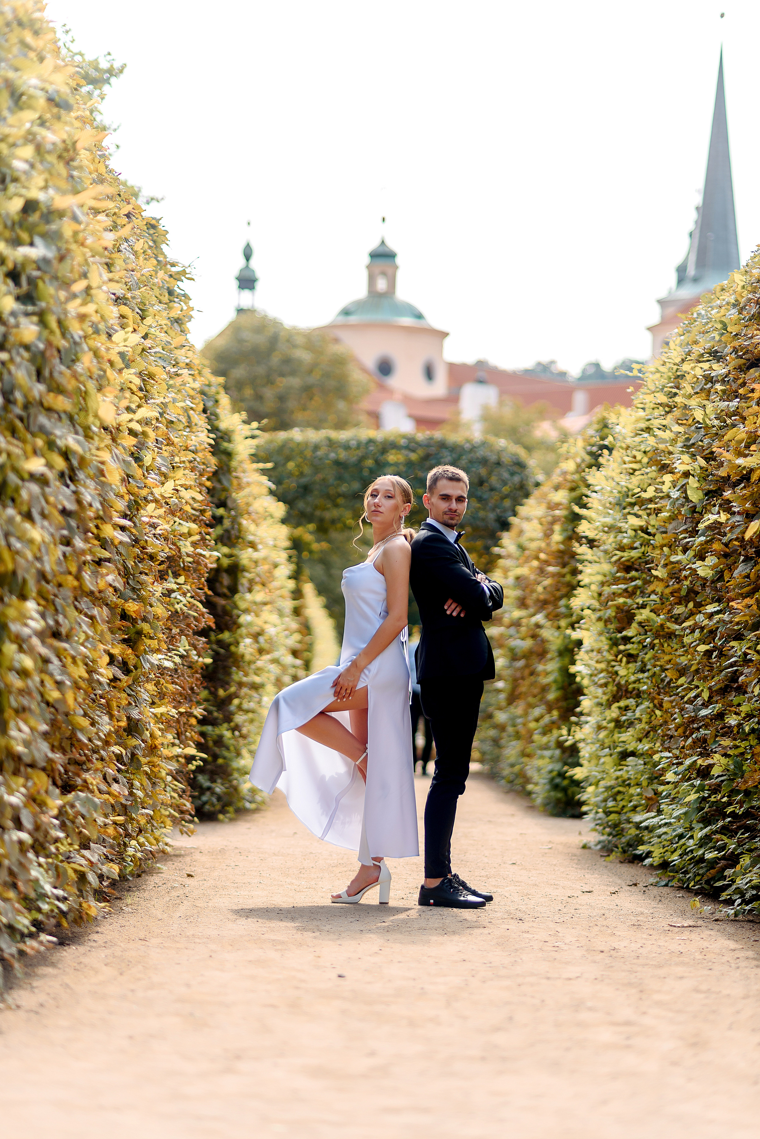 Valdštejnská zahrada. Wedding and family photographer