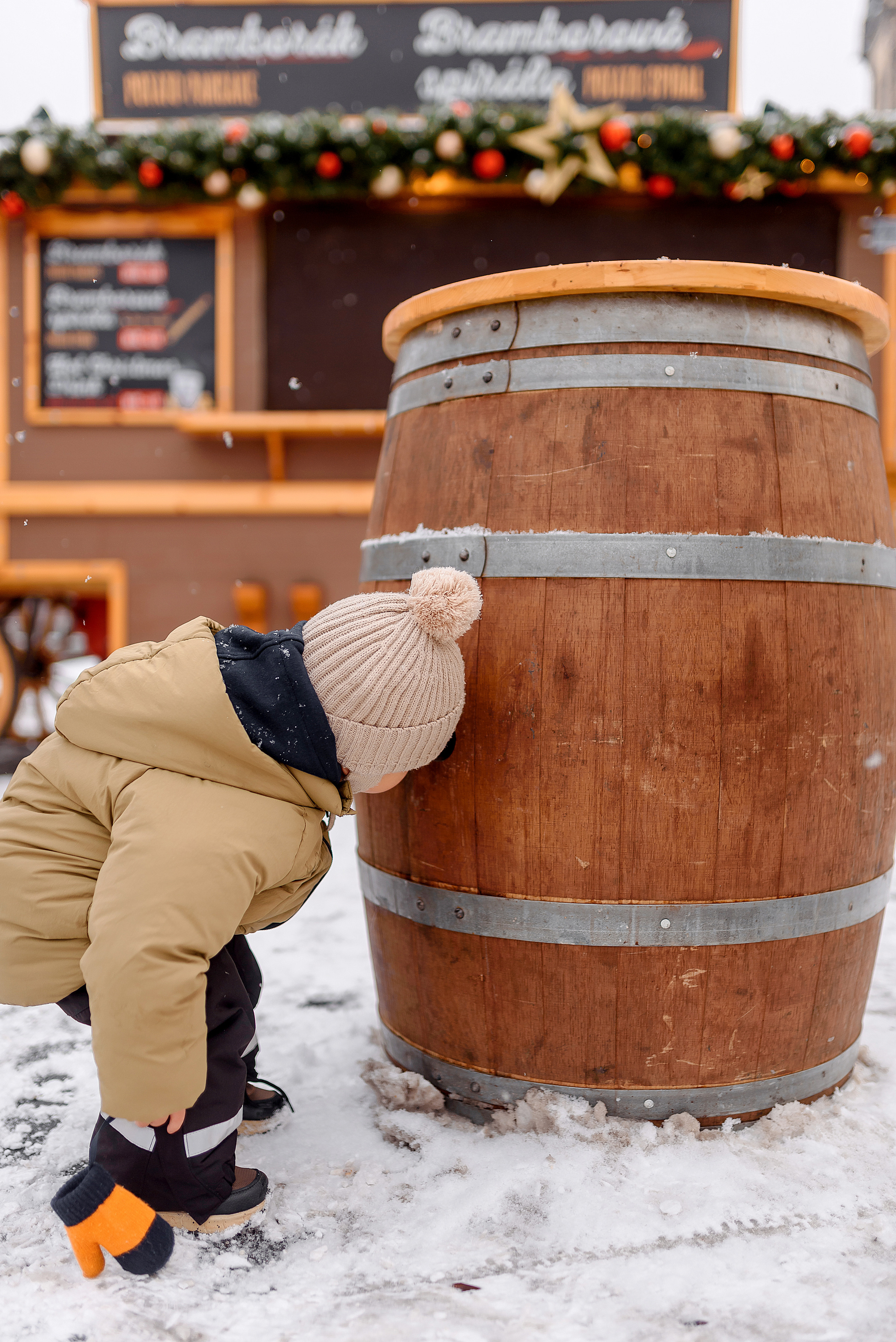Christmas in Prague. Wedding and family photographer