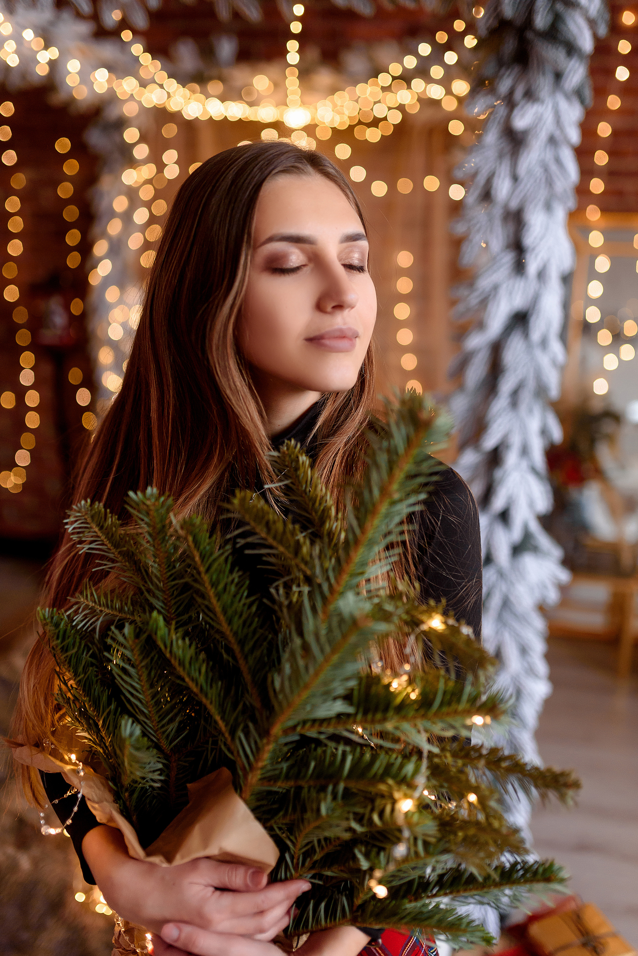 Christmas in studio. Wedding and family photographer