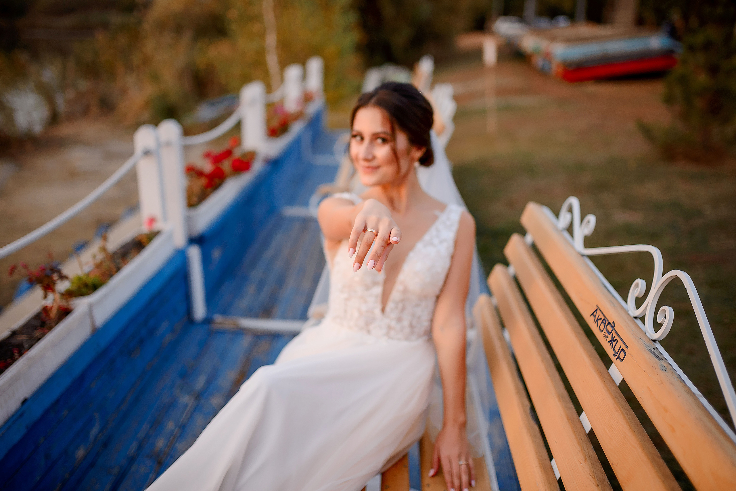 Закат на Лодочной станции, Панське село. Wedding and family photographer