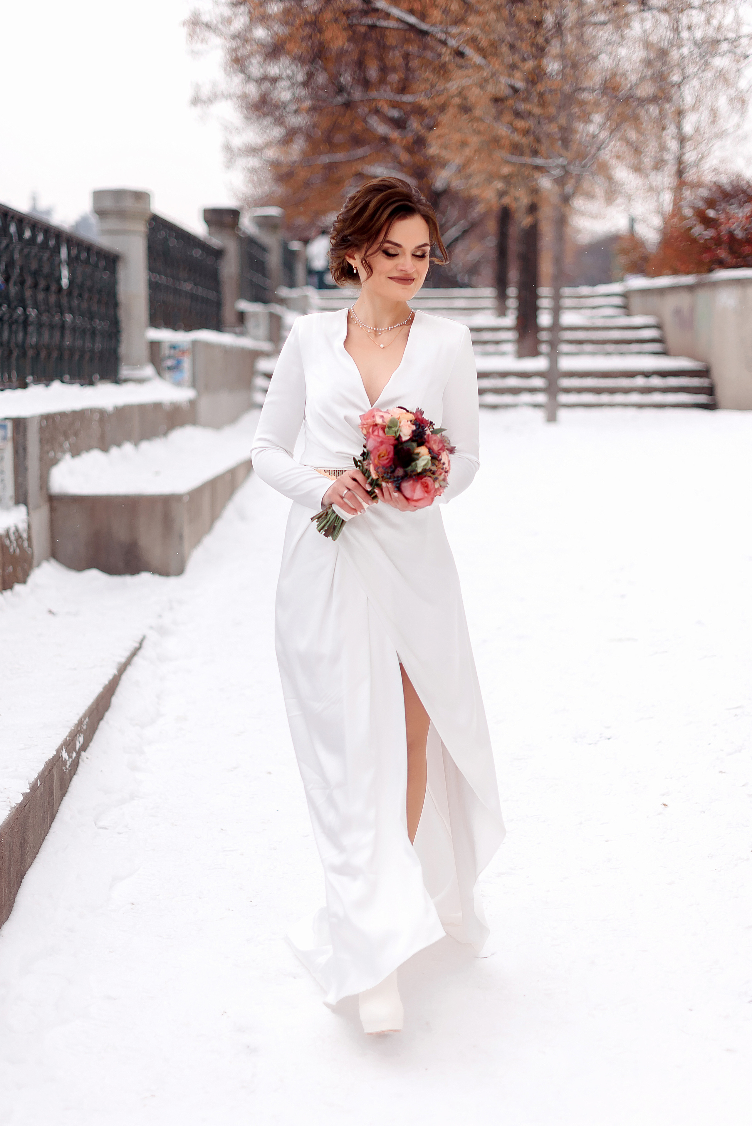 Зимняя свадьба в Праге. Wedding and family photographer