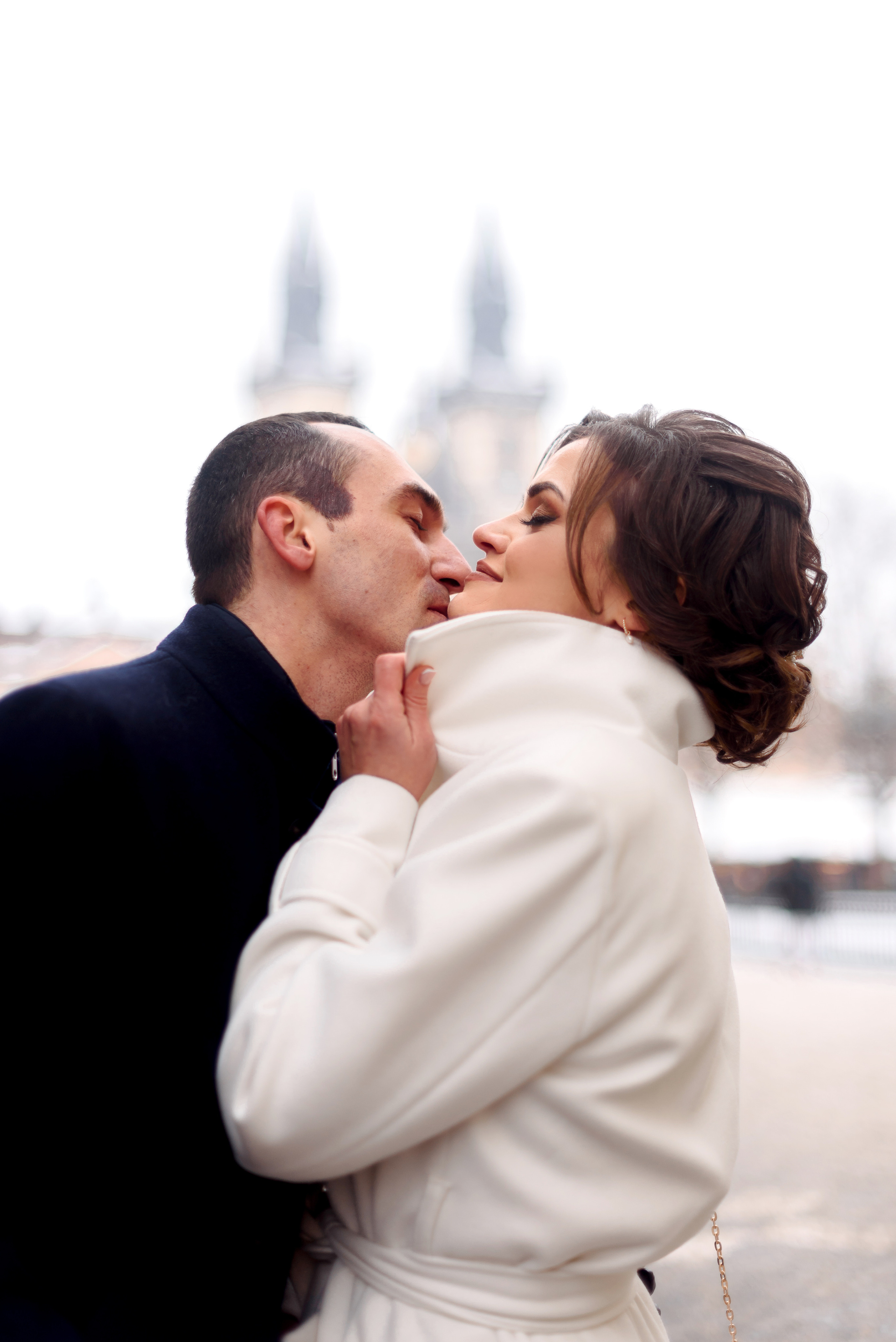 Зимняя свадьба в Праге. Wedding and family photographer