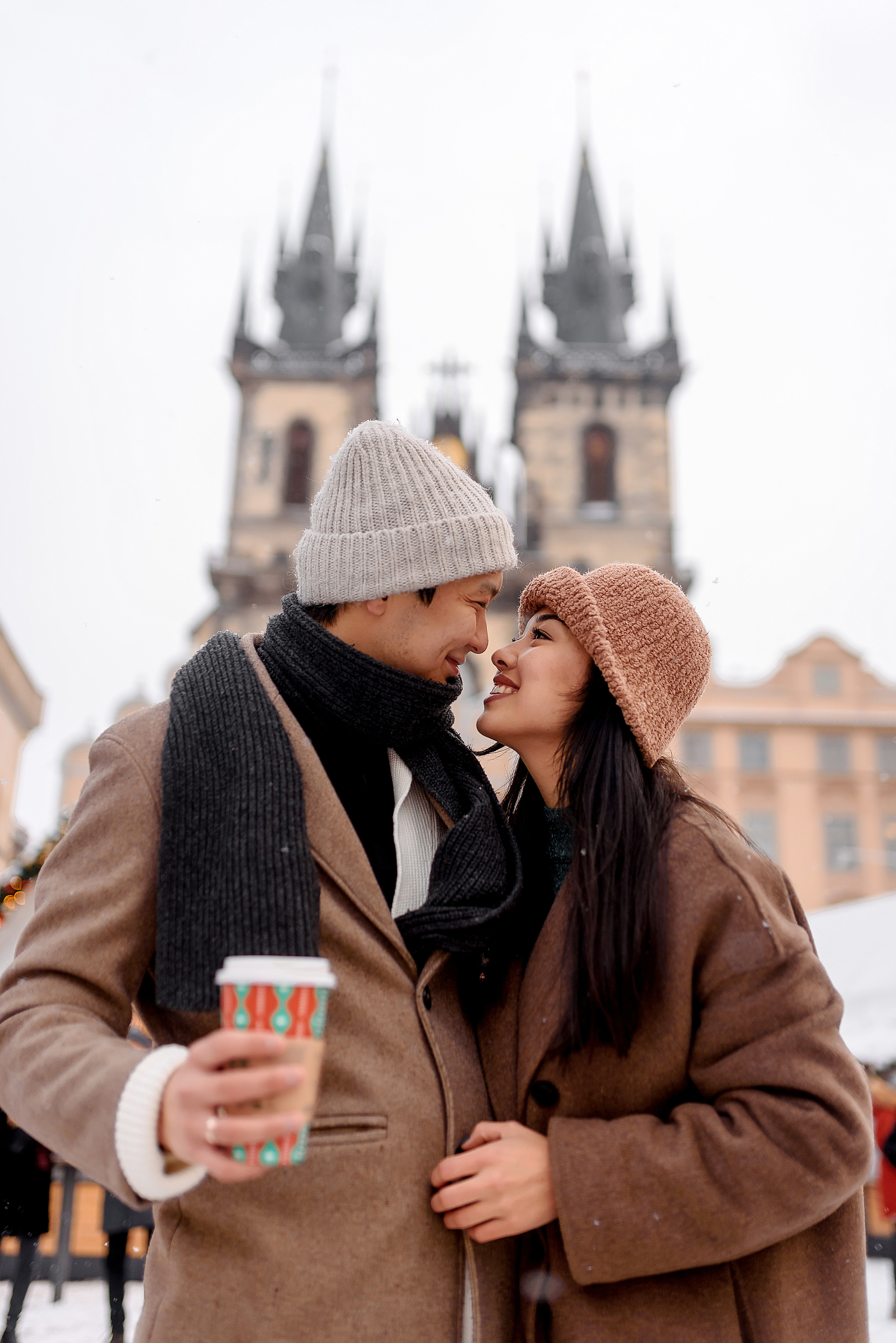 Christmas in Prague. Wedding and family photographer