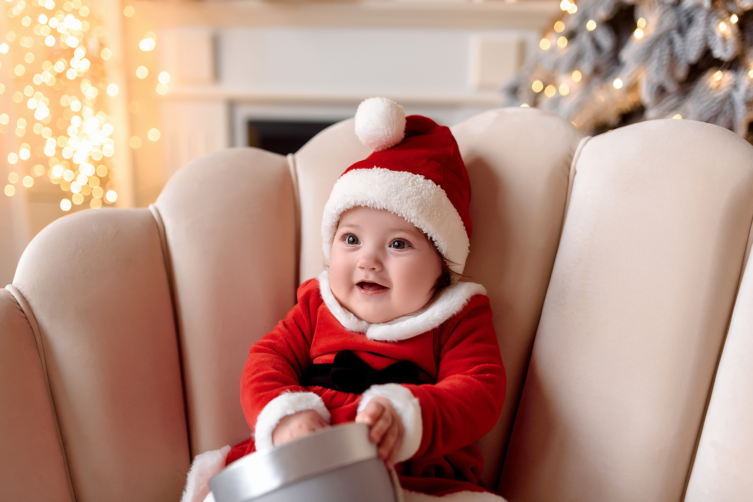 Christmas in studio. Wedding and family photographer