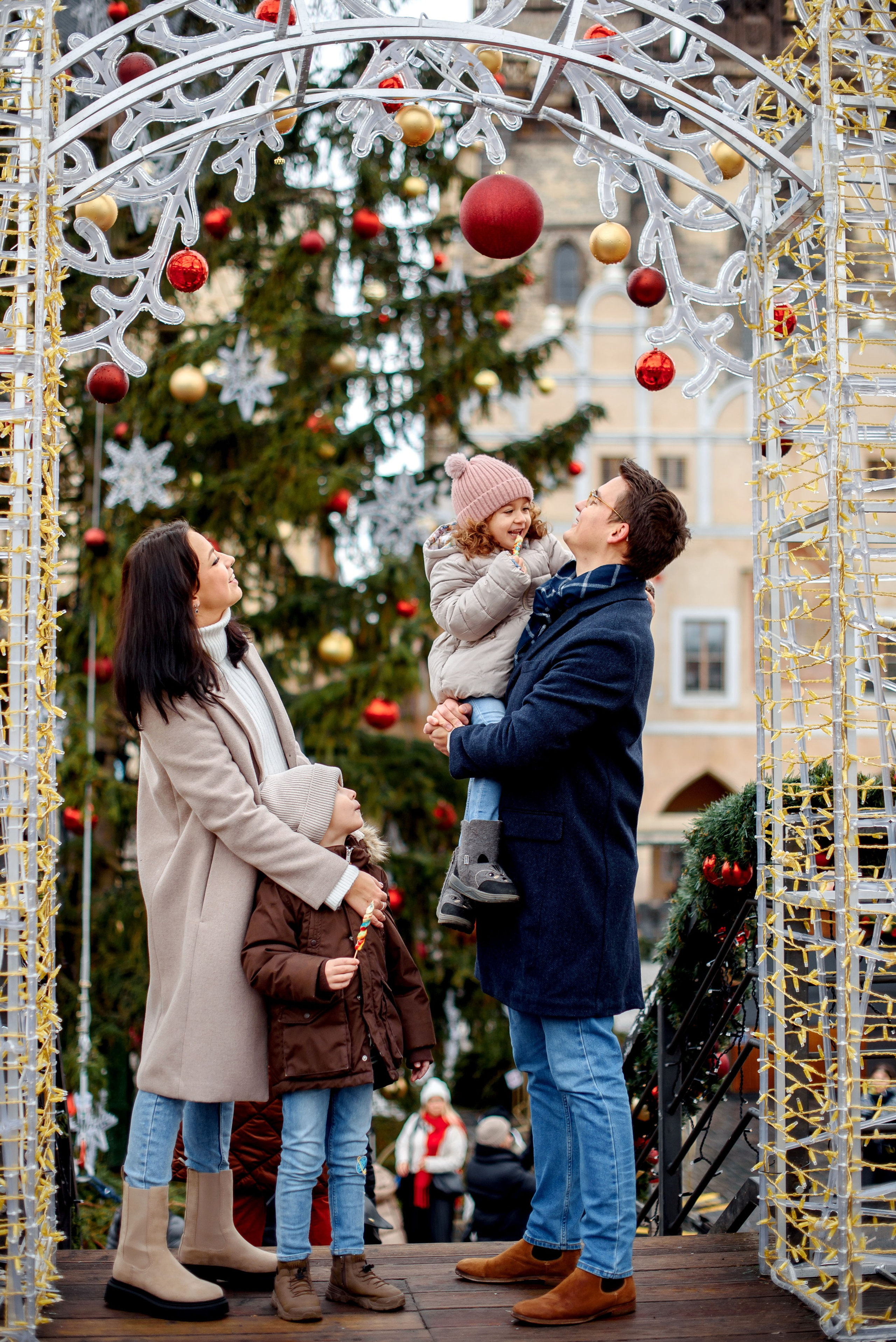 Christmas Prague 2024. Wedding and family photographer