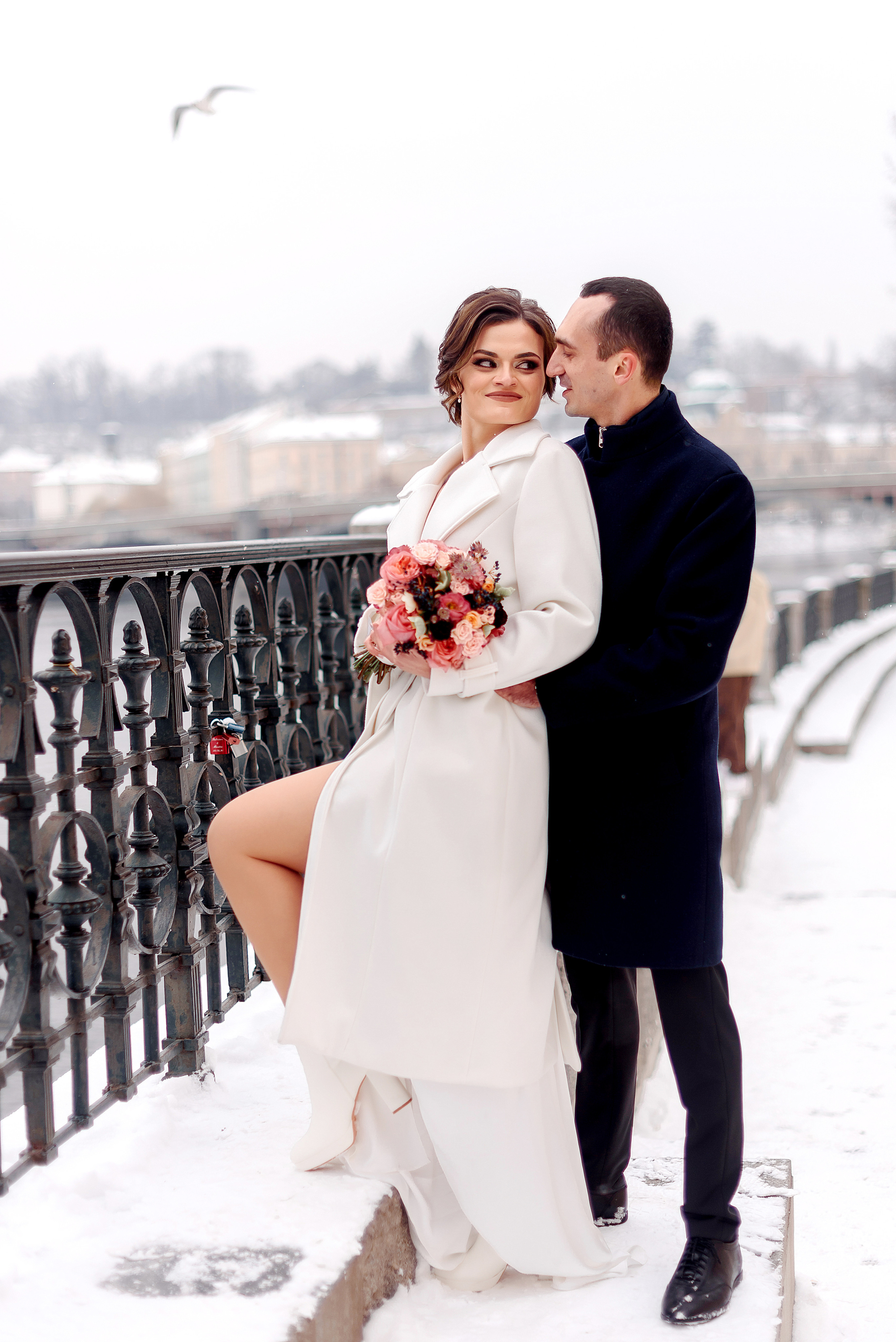 Зимняя свадьба в Праге. Wedding and family photographer