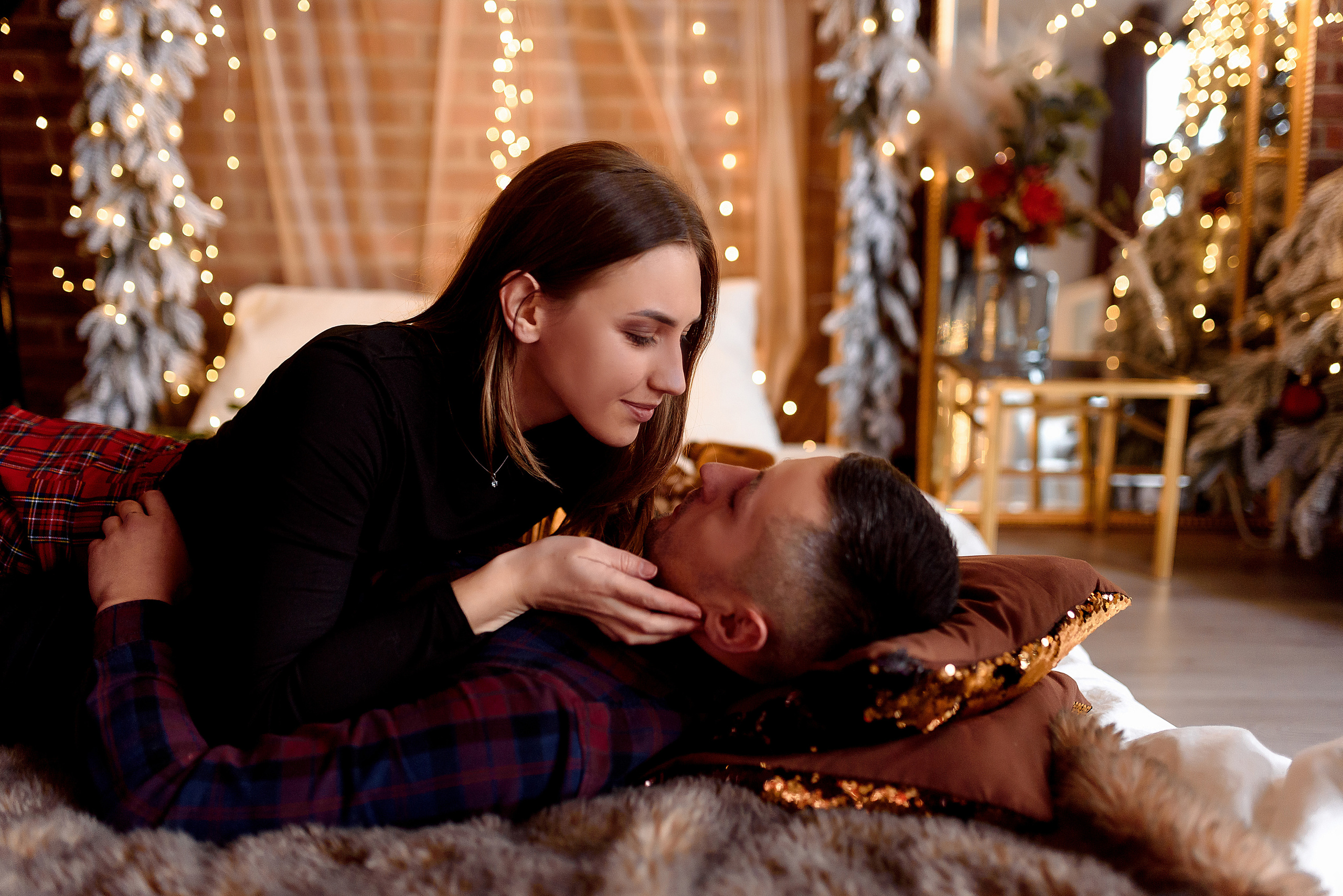 Christmas in studio. Wedding and family photographer