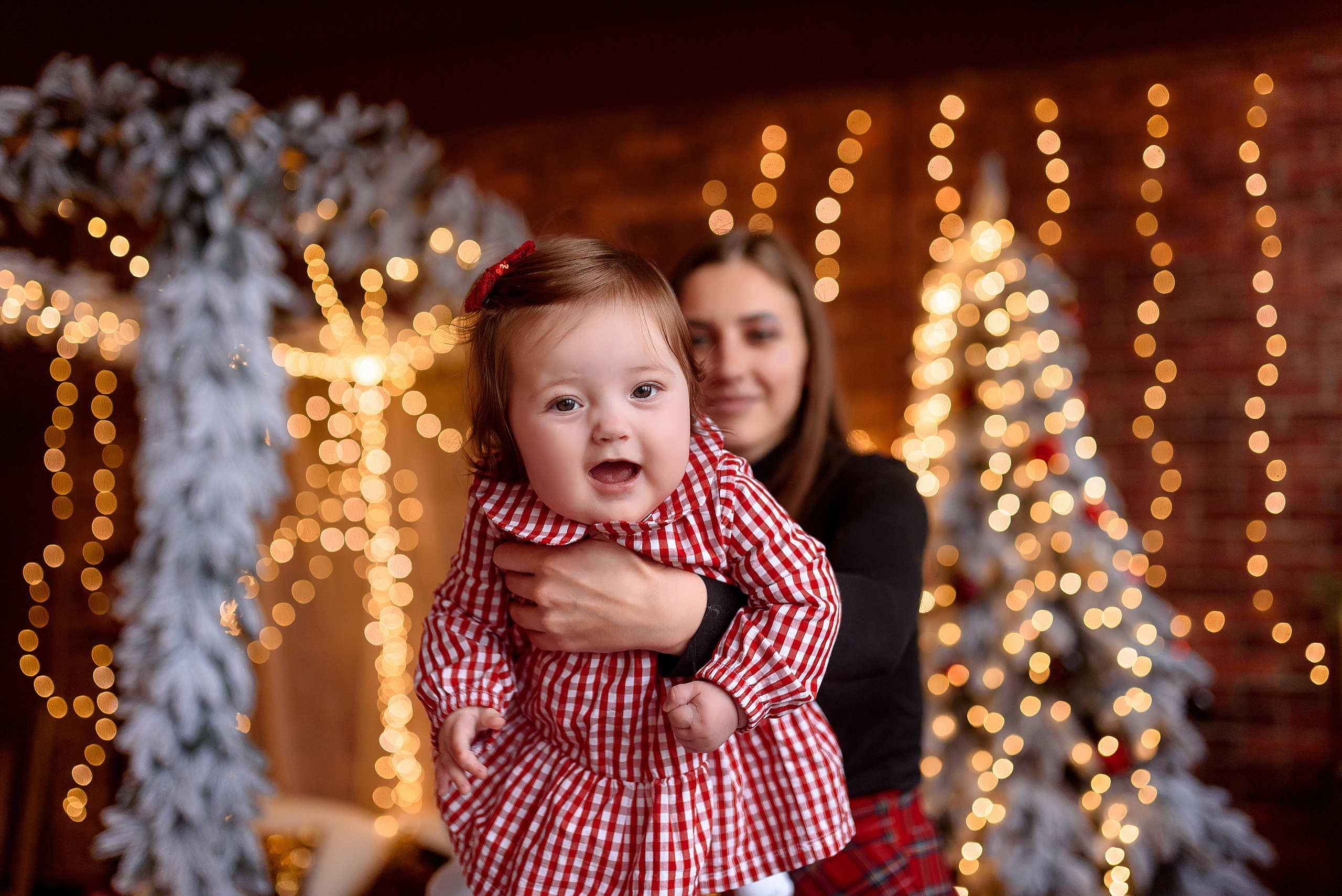 Christmas in studio. Wedding and family photographer