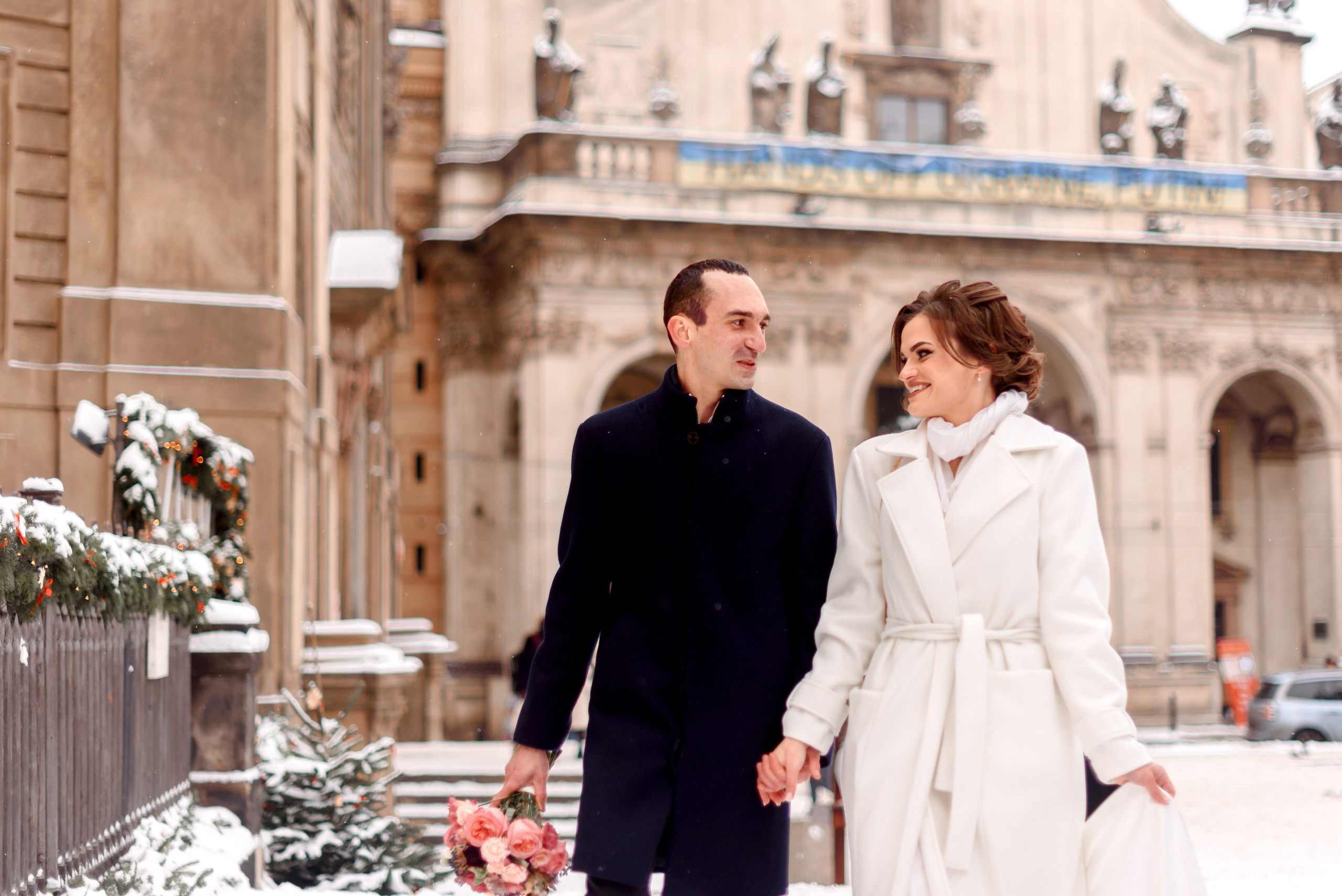 Зимняя свадьба в Праге. Wedding and family photographer