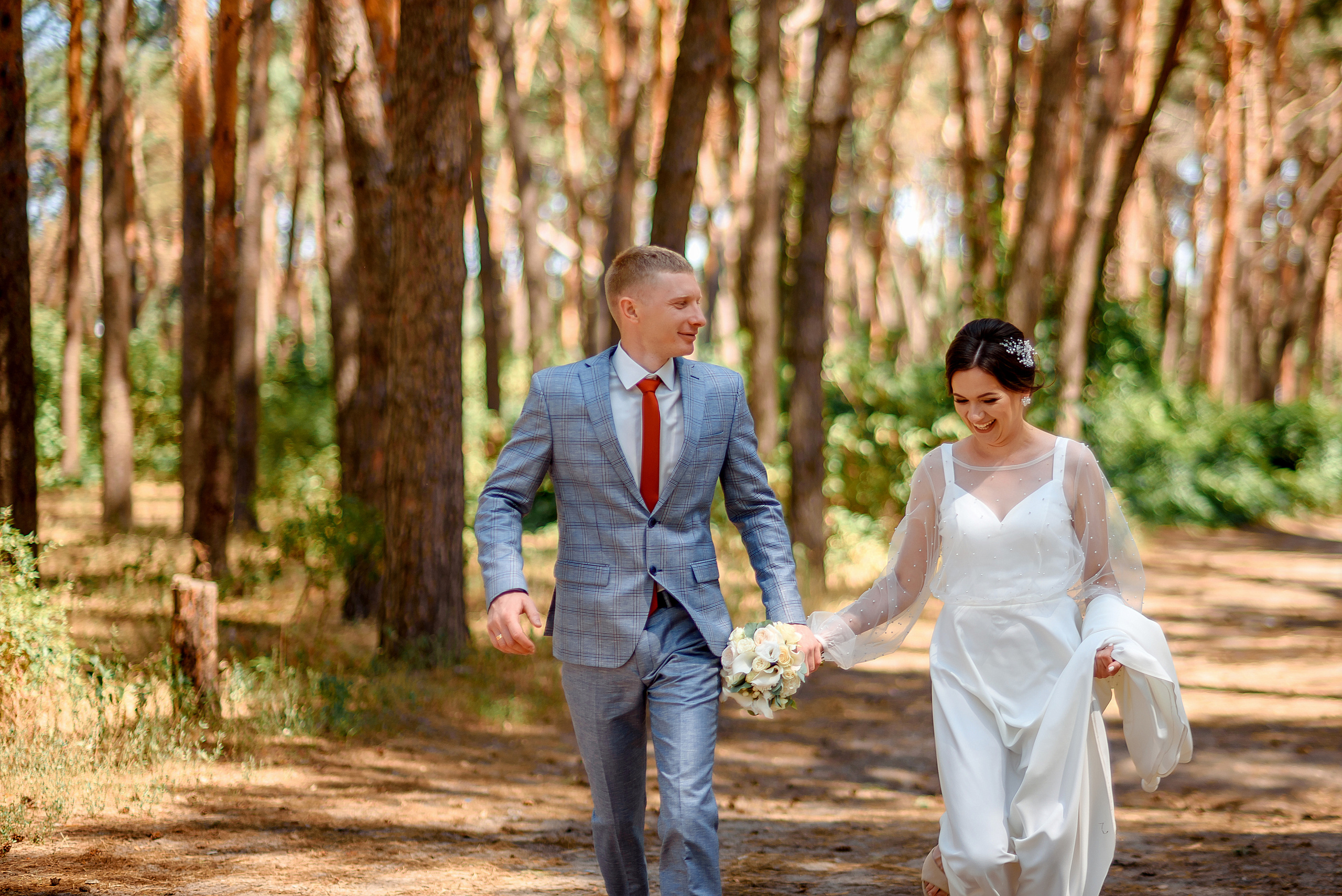 Центральный загс, Лес у Каравана и Собор на Гоголя. Wedding and family photographer
