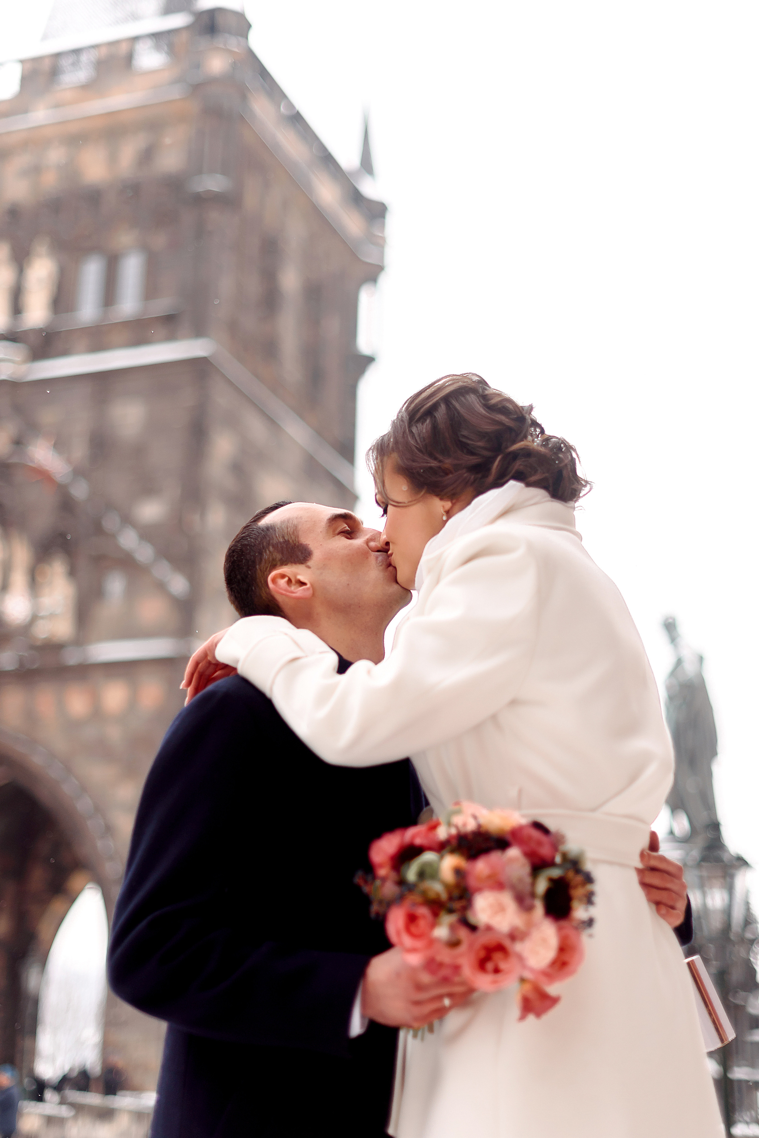 Зимняя свадьба в Праге. Wedding and family photographer