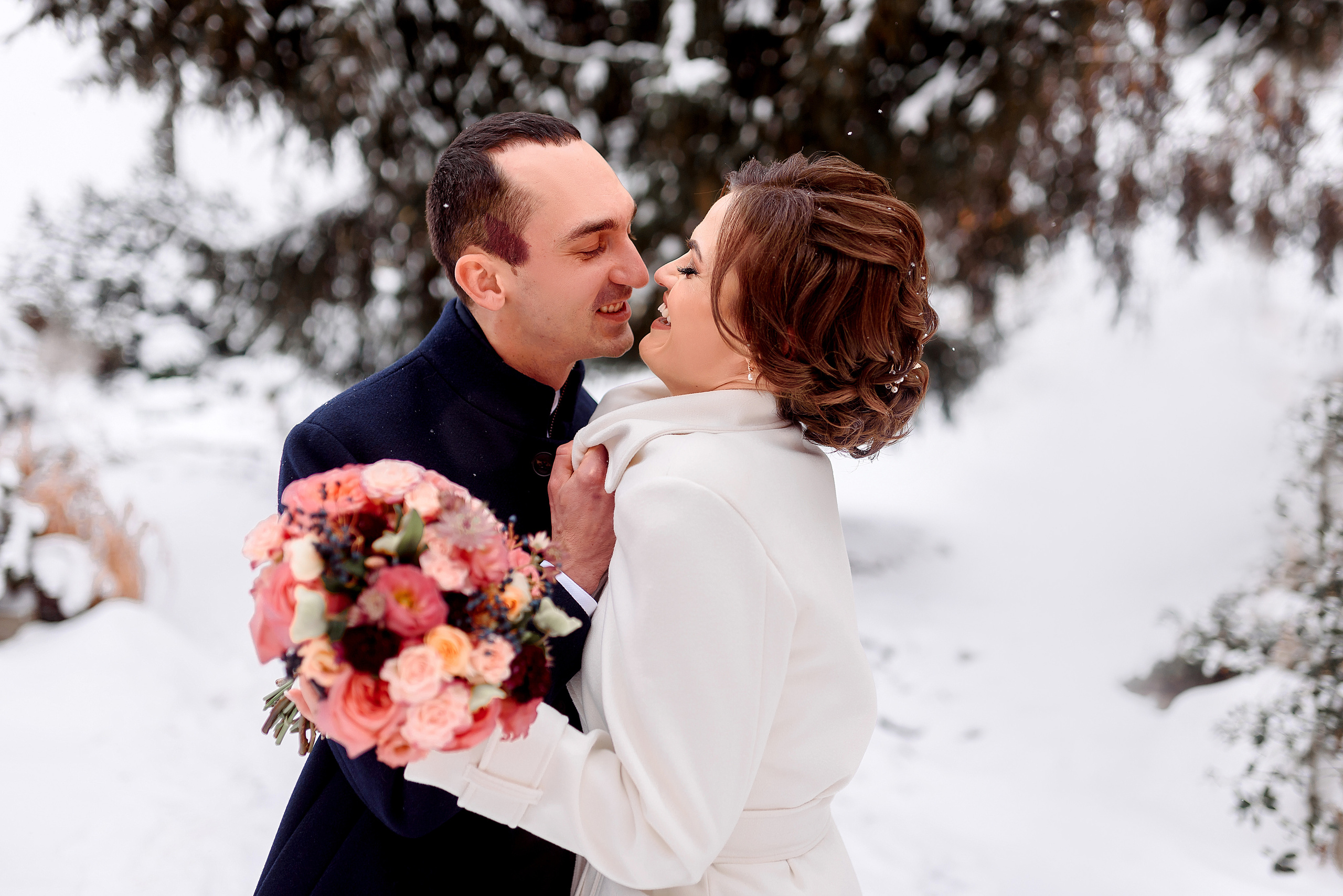 Зимняя свадьба в Праге. Wedding and family photographer