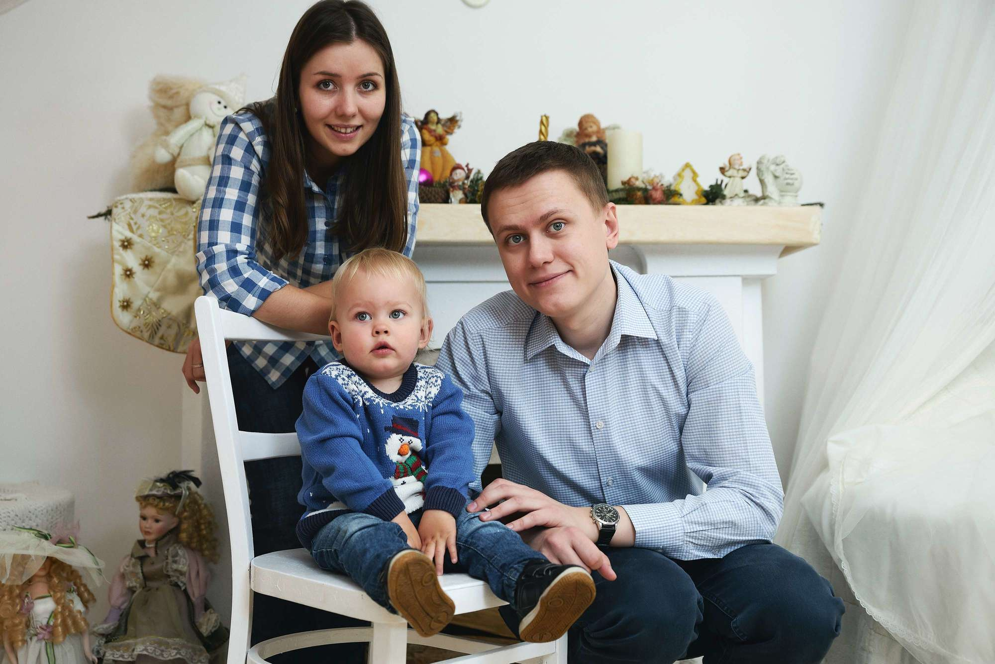 Новорічна зйомка у студії Family. Photographer Shepetivka, all over Ukraine, Dzekan Denys!