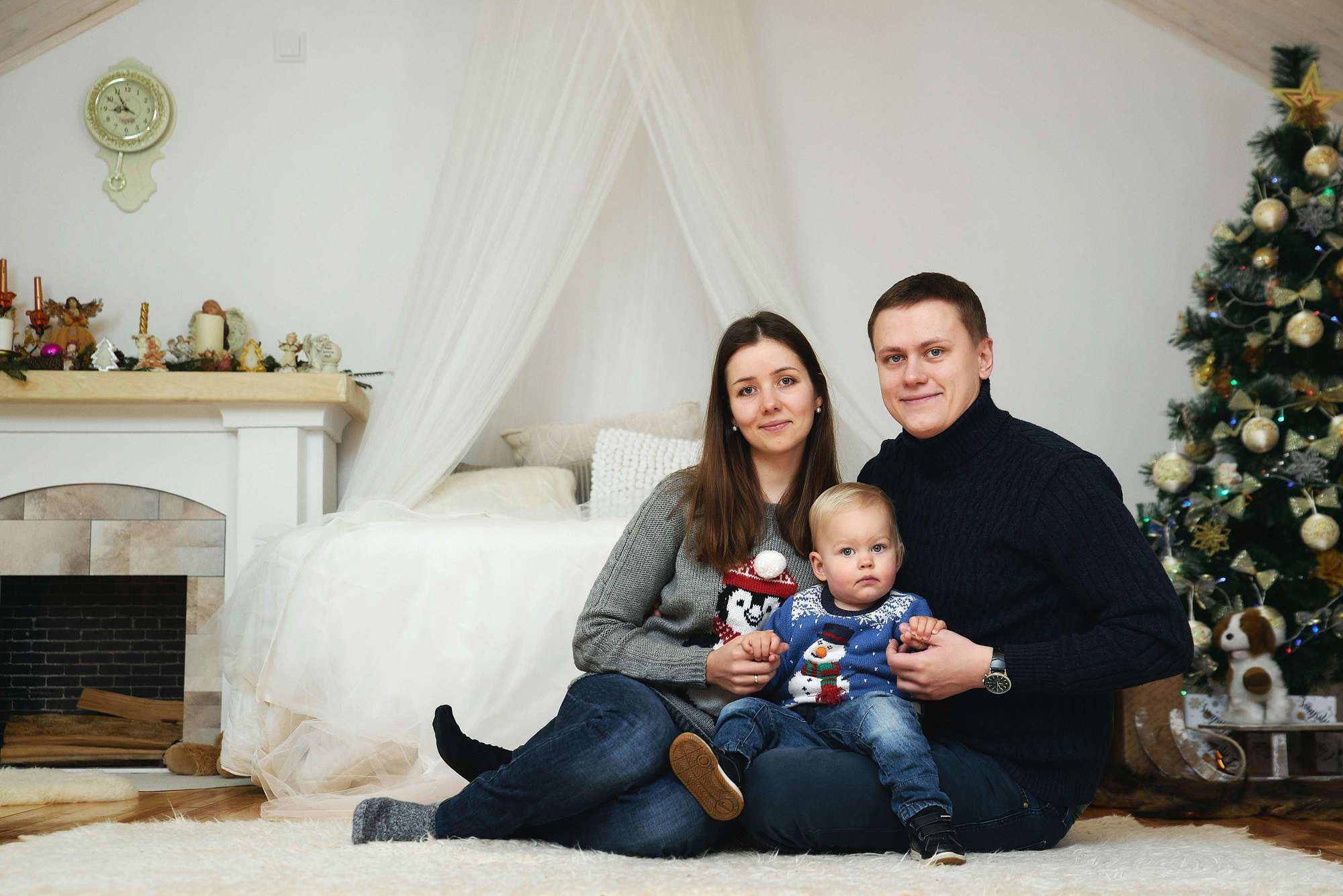 Новорічна зйомка у студії Family. Photographer Shepetivka, all over Ukraine, Dzekan Denys!