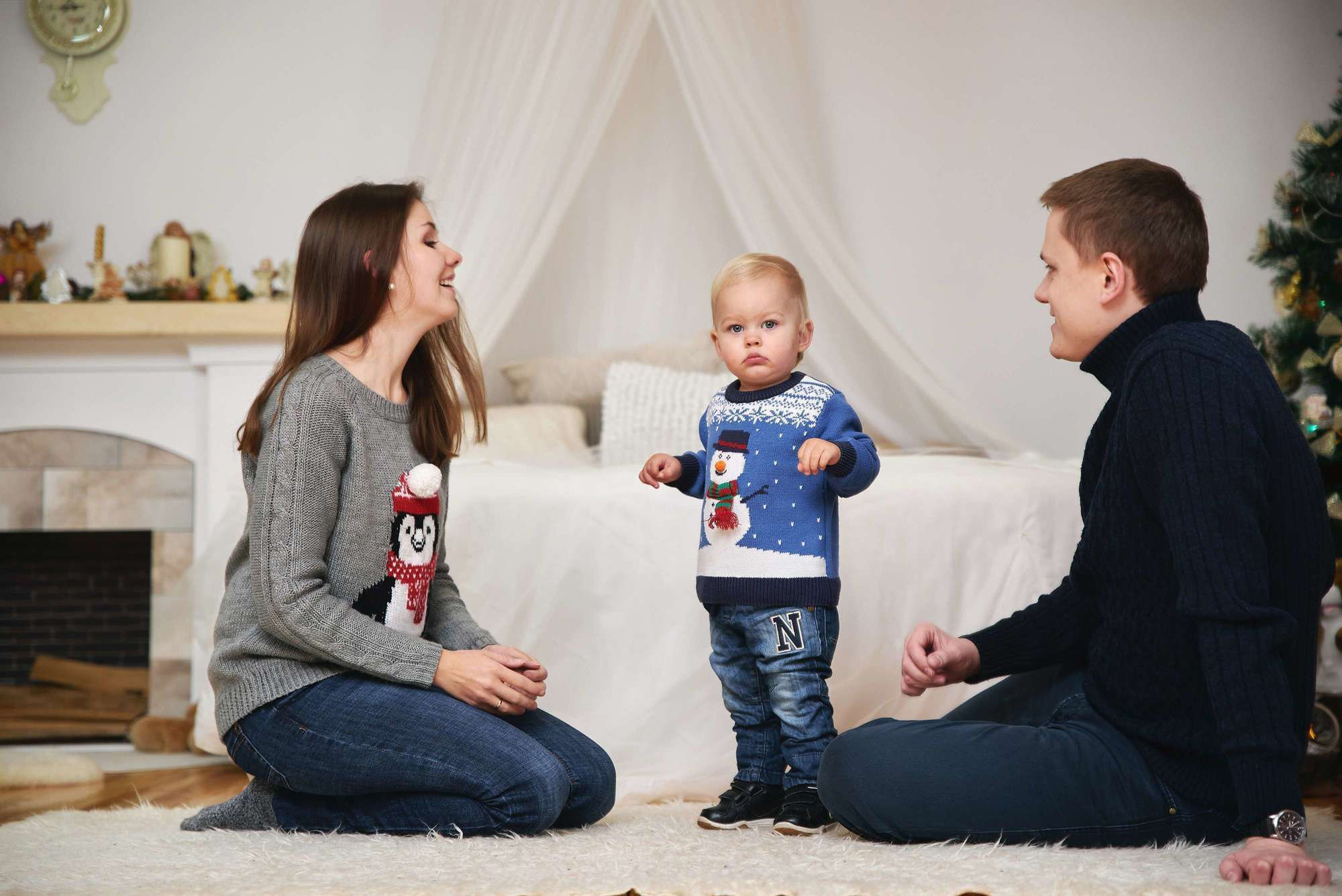 Новорічна зйомка у студії Family. Photographer Shepetivka, all over Ukraine, Dzekan Denys!