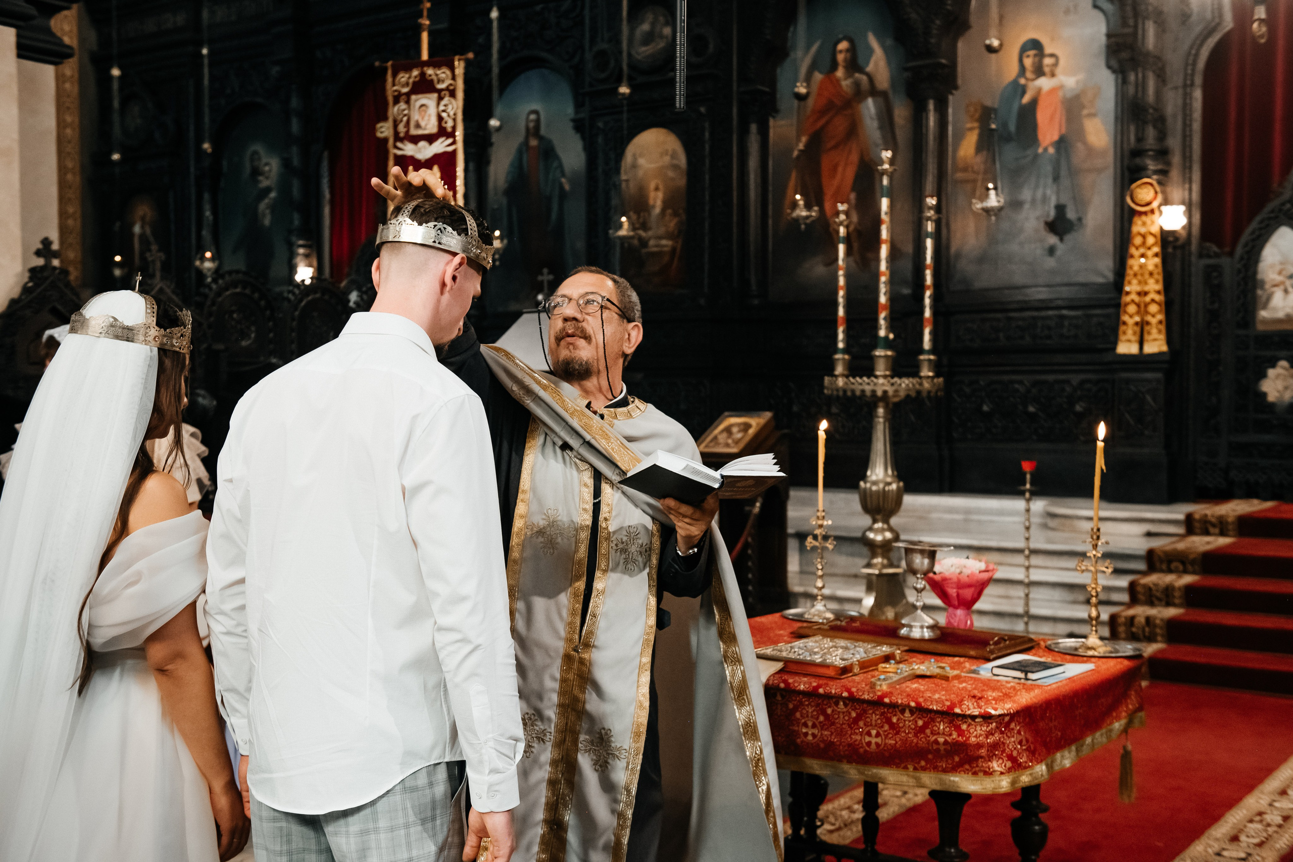 CHURCH WEDDING Dmitriy & Karina. Alla Podolnaya Photographer