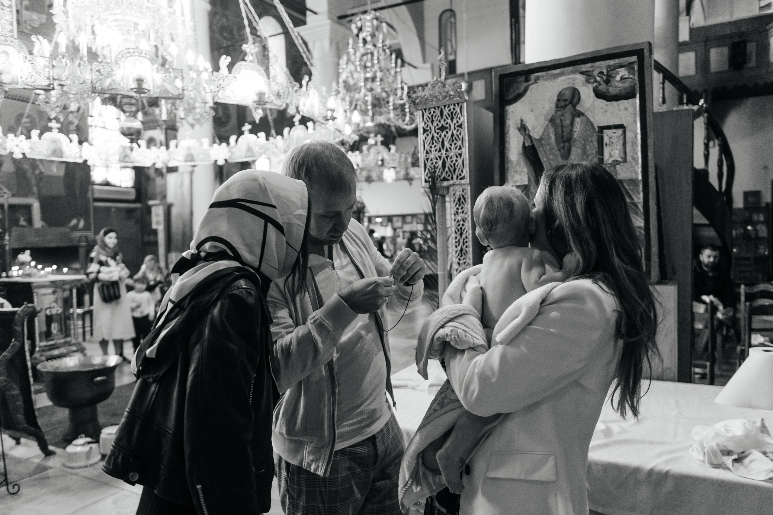 Крестины. Фотограф Алла Подольная