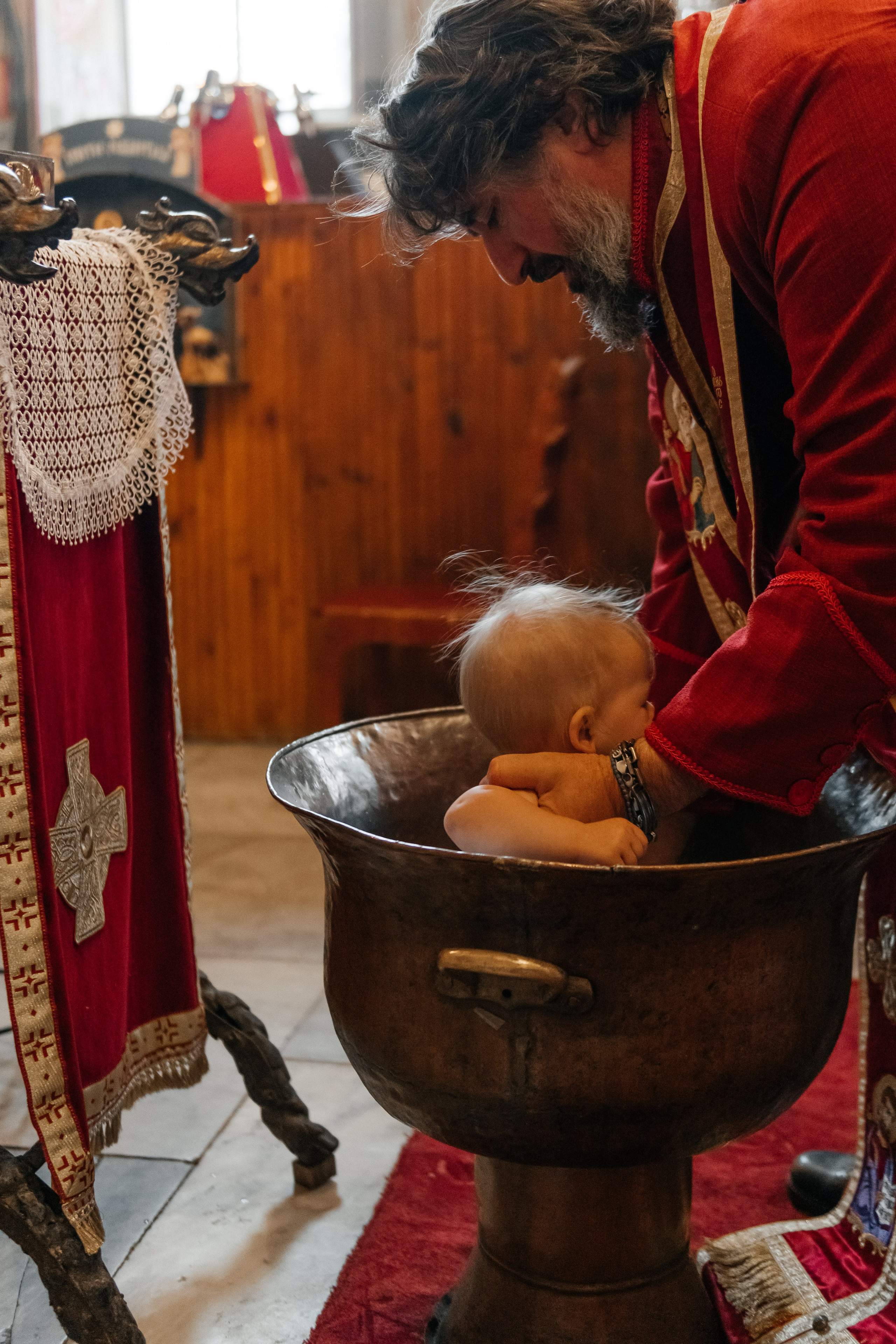 Крестины. Фотограф Алла Подольная