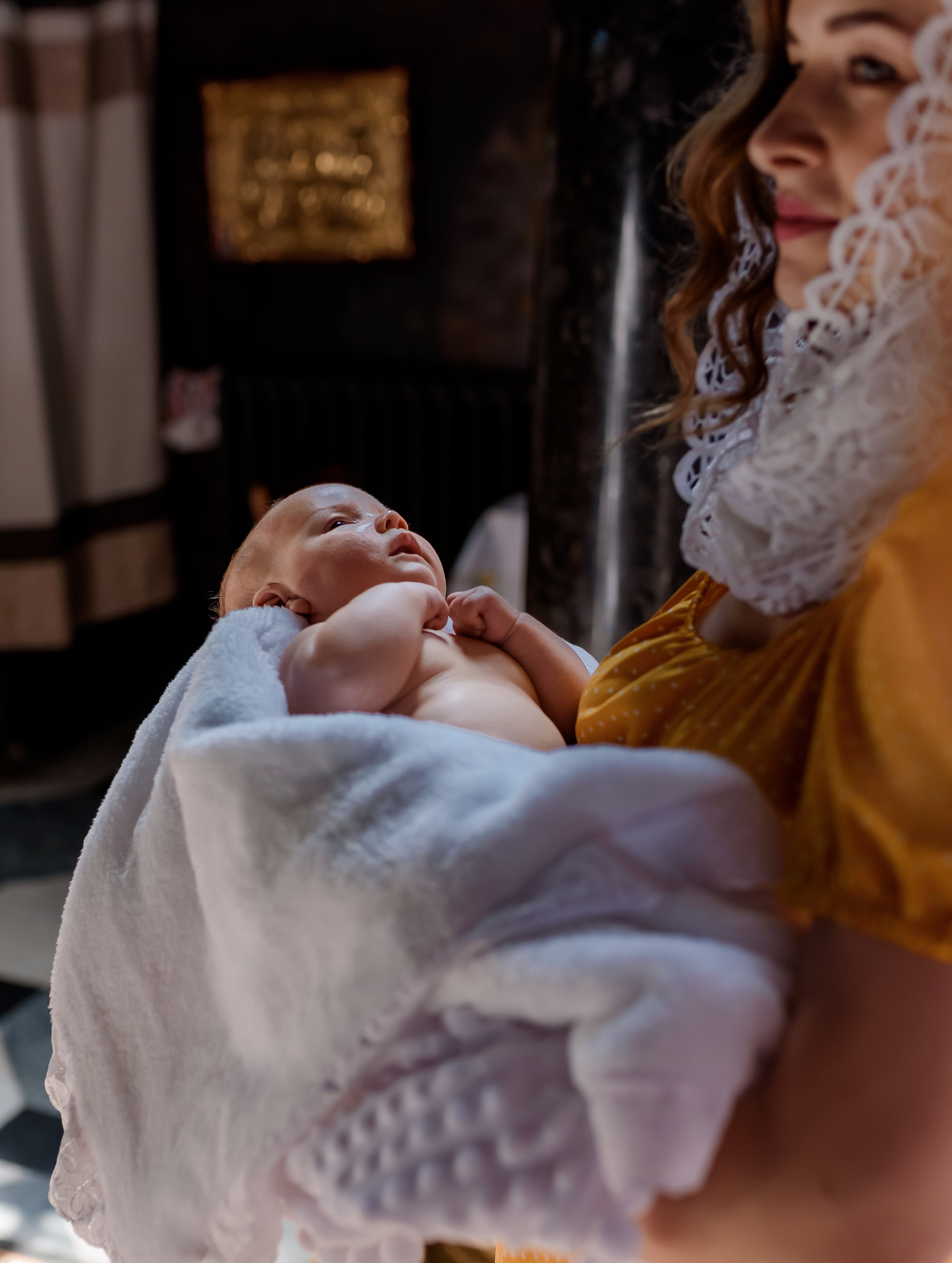 Хрещення Еміліі. Володимирський собор. Сімейний та дитячий фотограф в Києві та Ірпені Тетяна Чайка