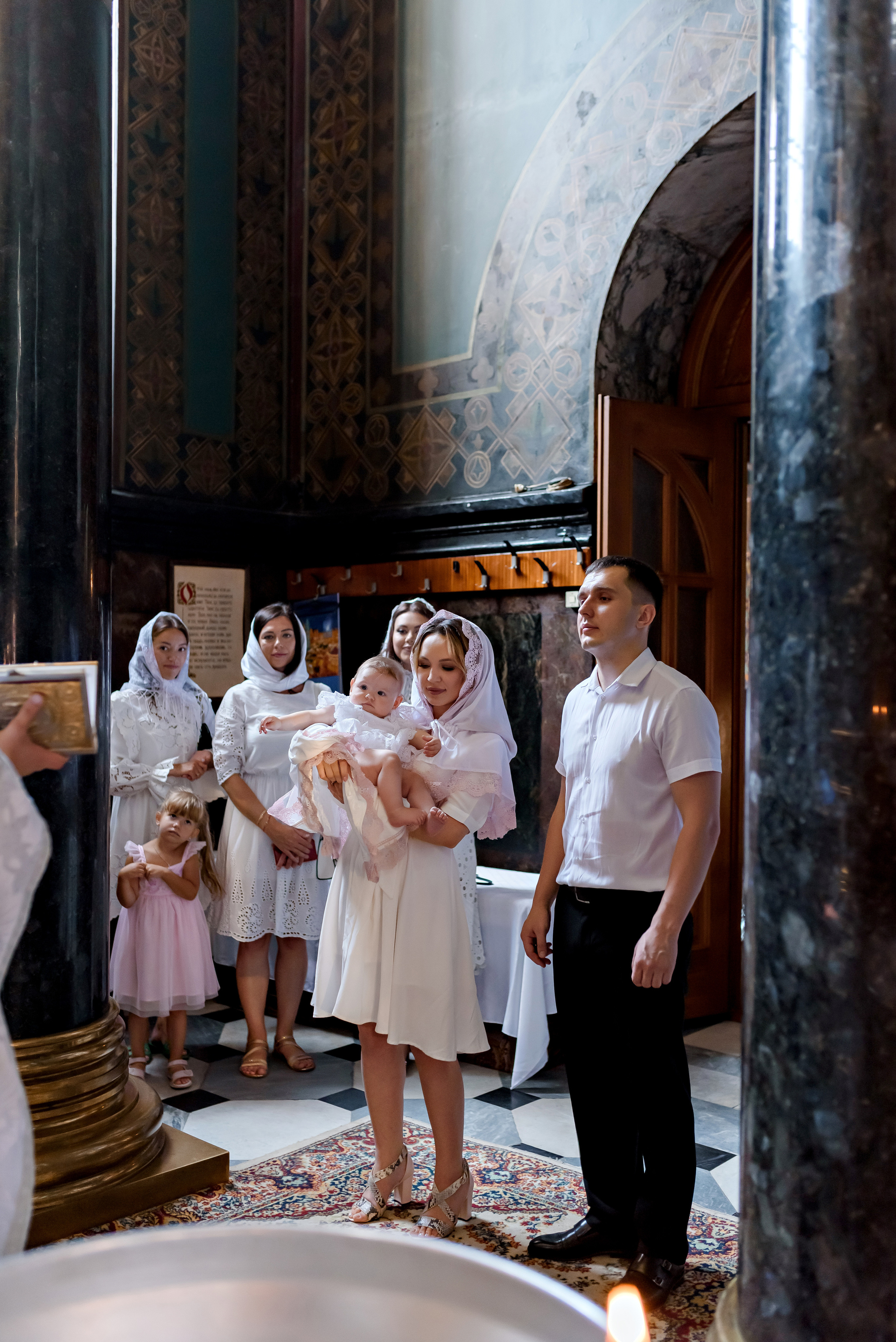 Хрещення Кіри. Володимирський Собор. Сімейний та дитячий фотограф в Києві та Ірпені Тетяна Чайка