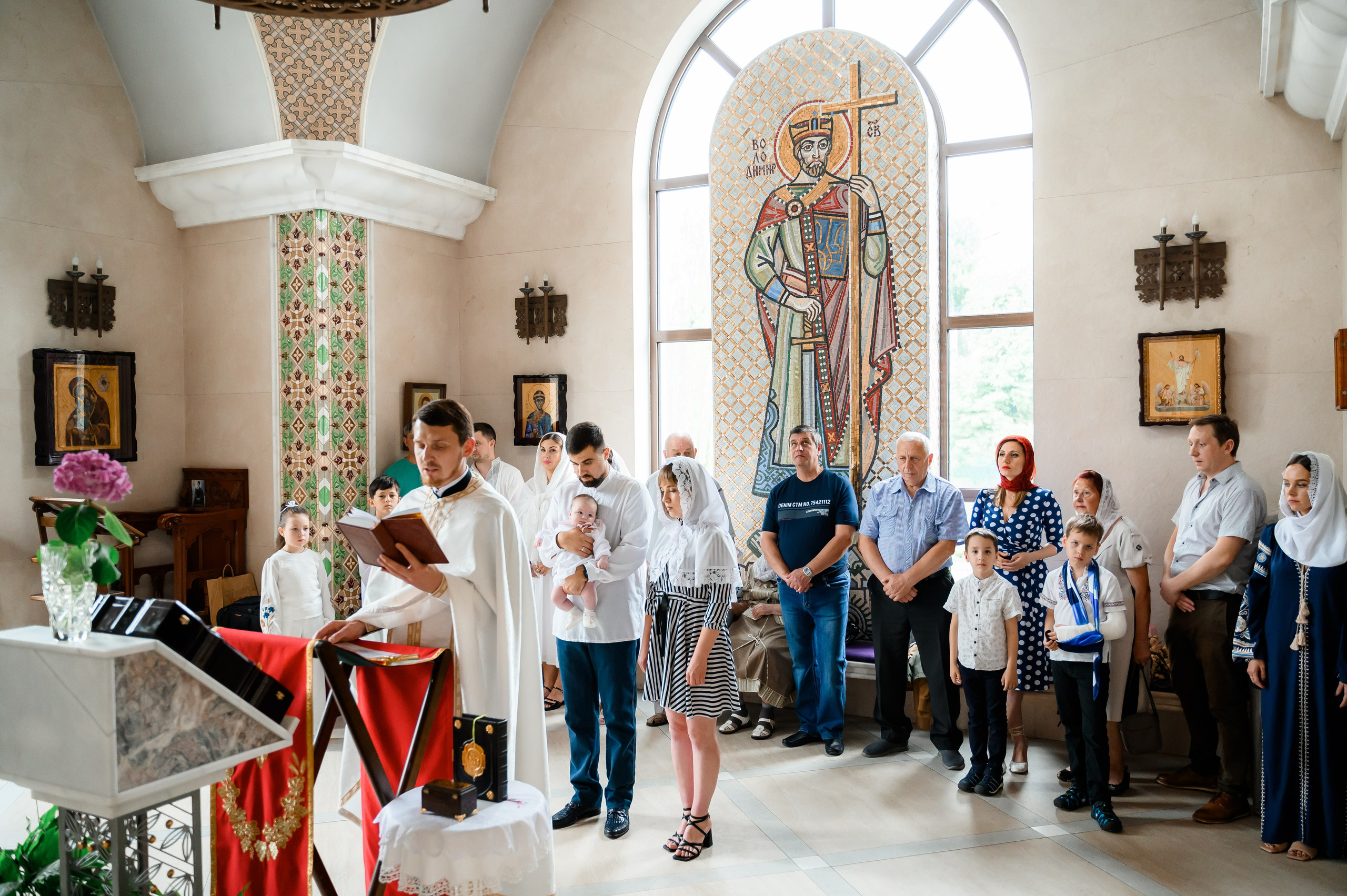 Хрещення Спасо-Преображенський собор. Сімейний та дитячий фотограф в Києві та Ірпені Тетяна Чайка