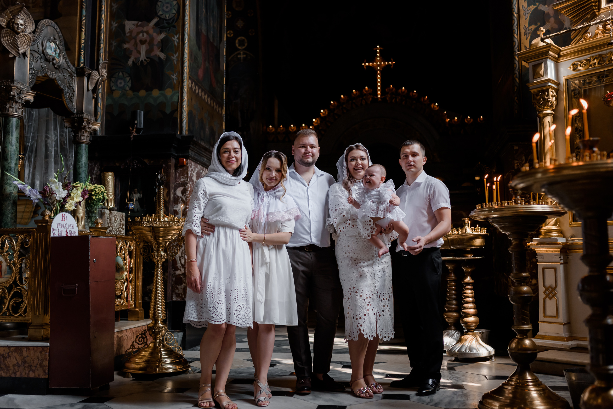 Хрещення Кіри. Володимирський Собор. Сімейний та дитячий фотограф в Києві та Ірпені Тетяна Чайка