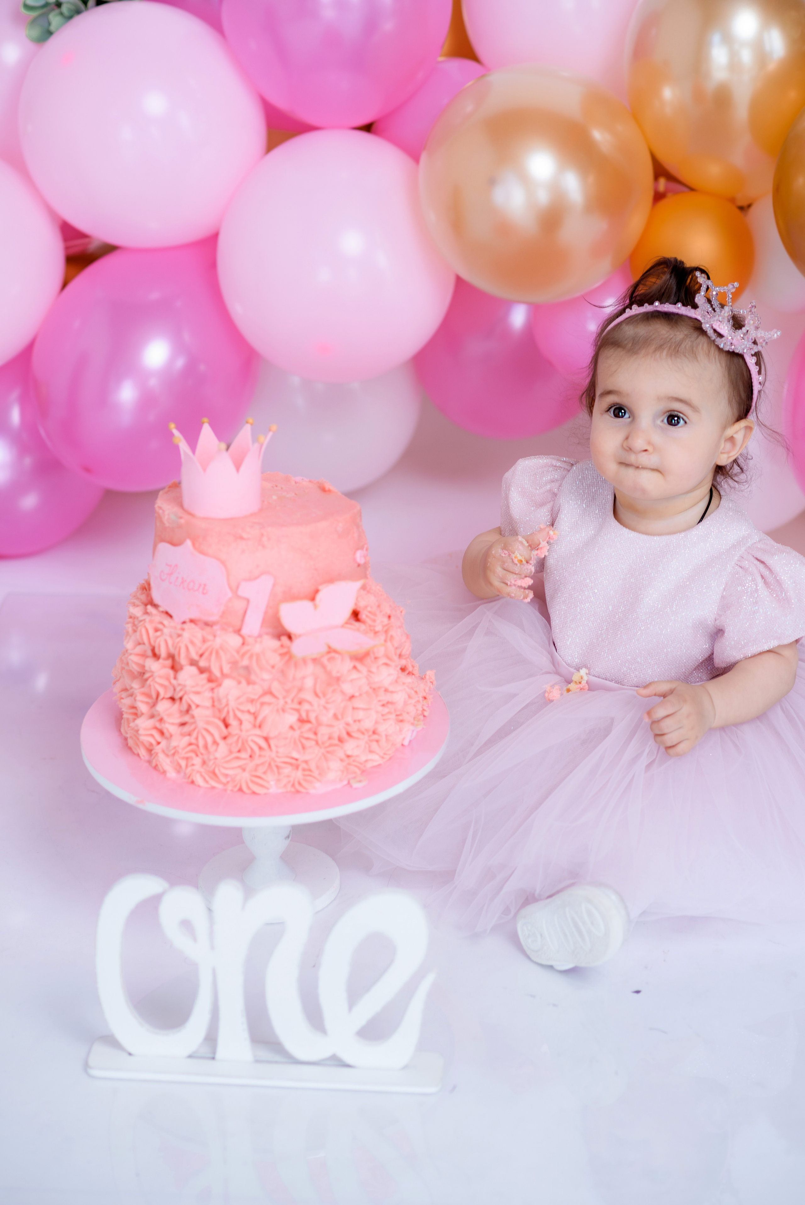 Перший тортик малюка CakeSmash. Сімейний та дитячий фотограф в Києві та Ірпені Тетяна Чайка