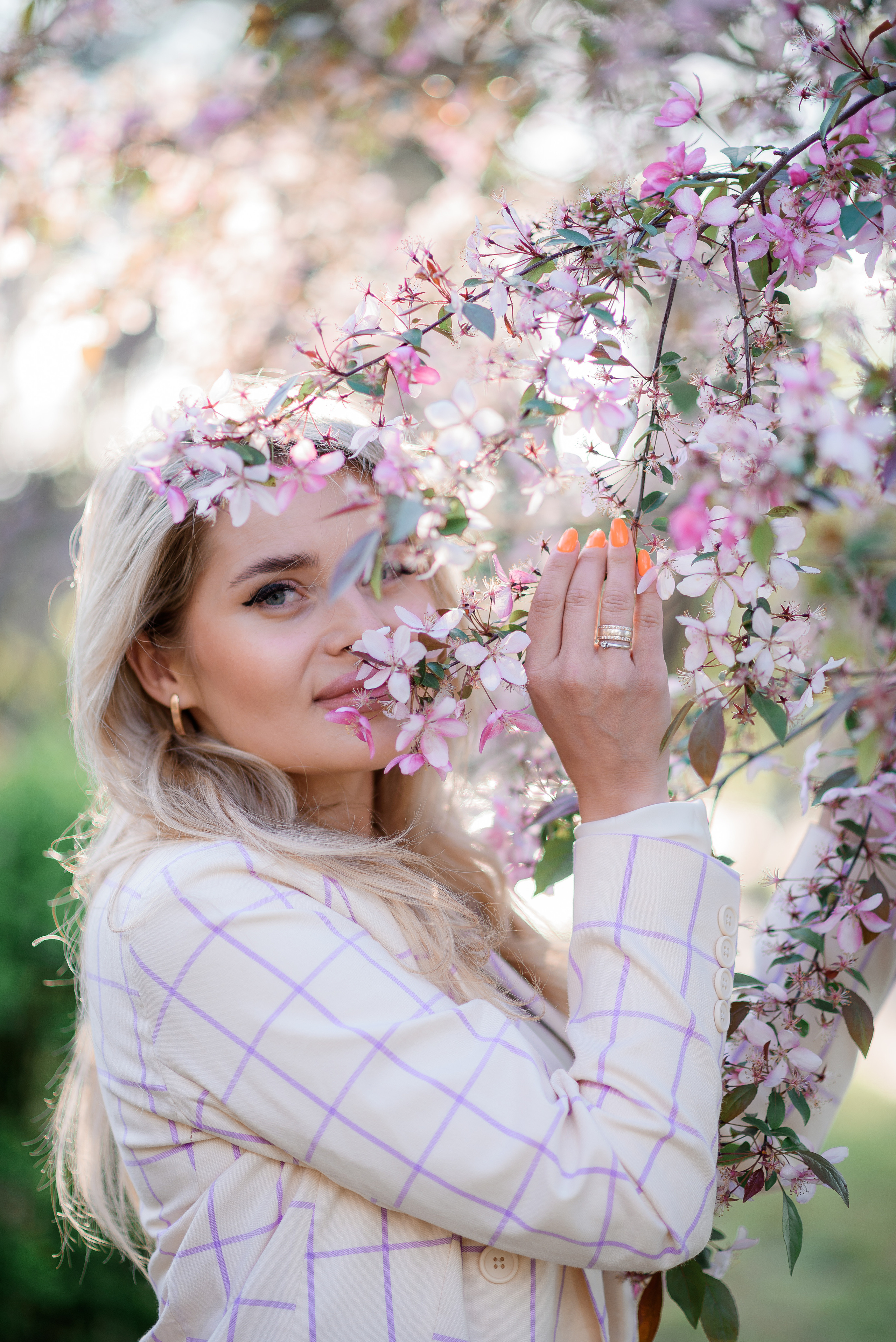 Юля. Весняне цвітіння. Сімейний та дитячий фотограф в Києві та Ірпені Тетяна Чайка